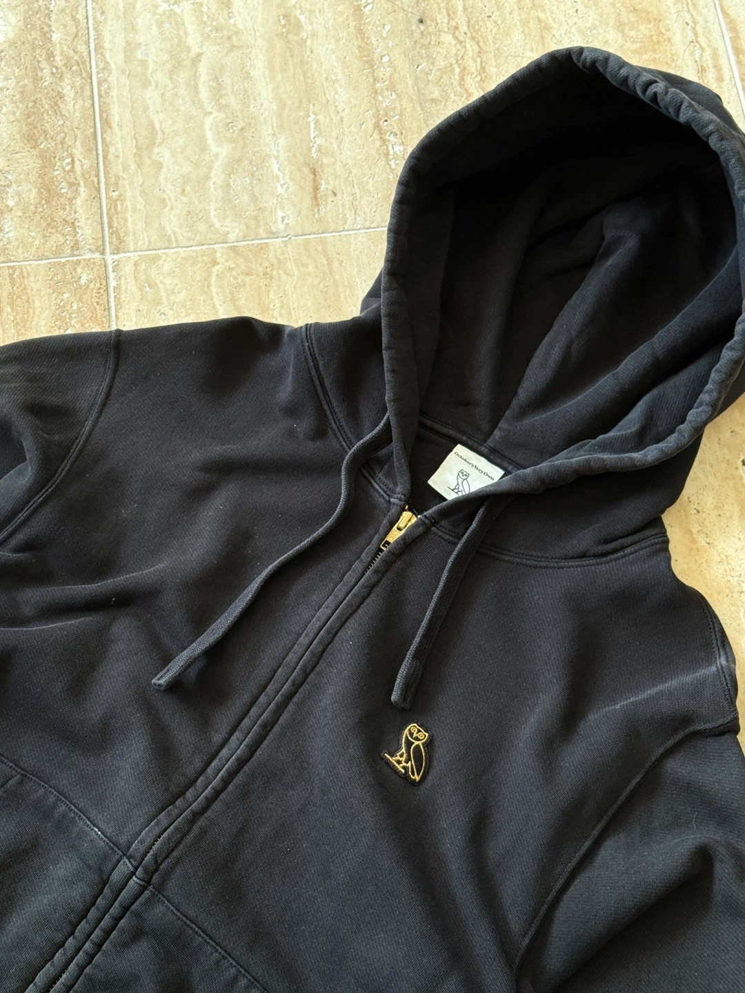 OVO (October's Very Own) Black Zip-Up Hoodie - photo 2
