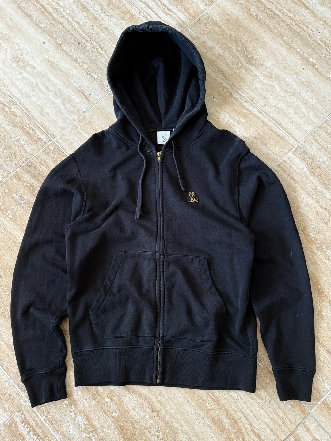 OVO (October's Very Own) Black Zip-Up Hoodie