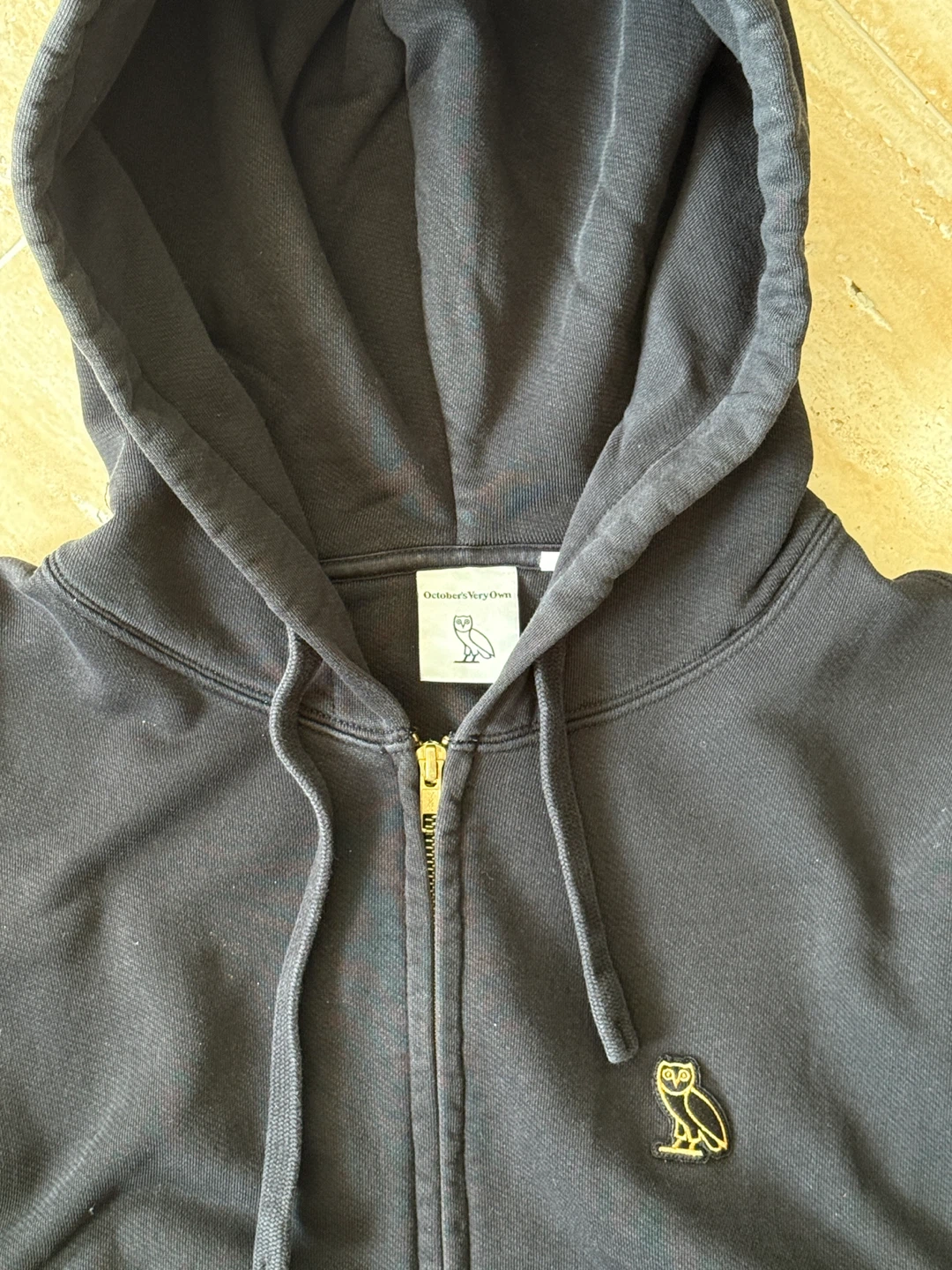 OVO (October's Very Own) Black Zip-Up Hoodie - photo 5