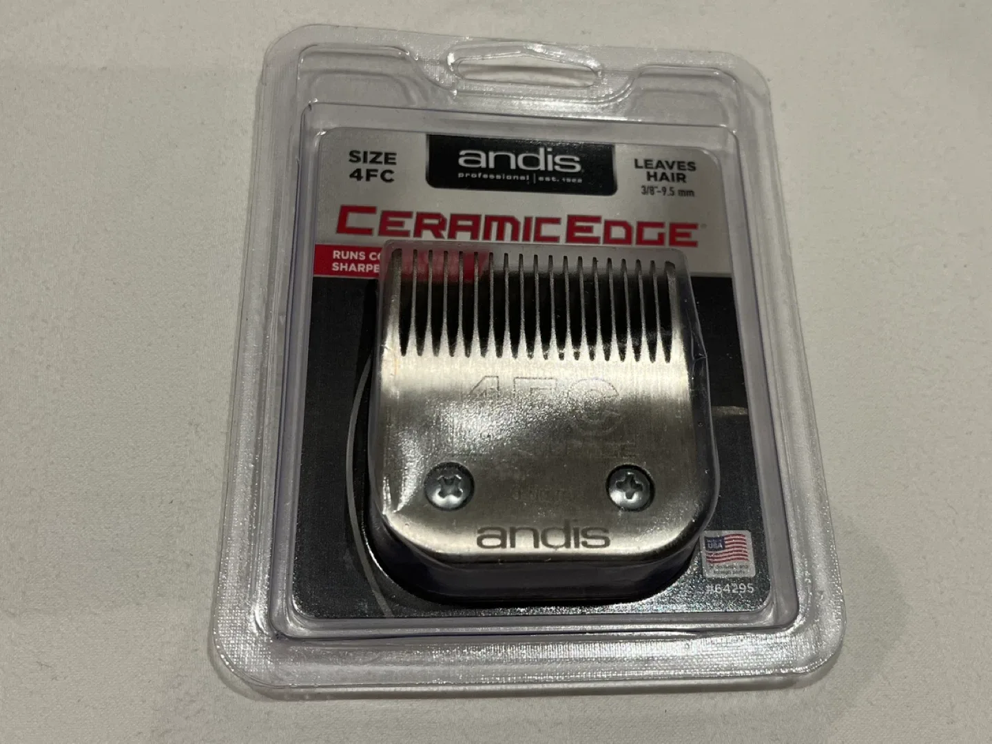 NEW Andis Size 4FC CeramicEdge Clipper Blade - New thumbnail