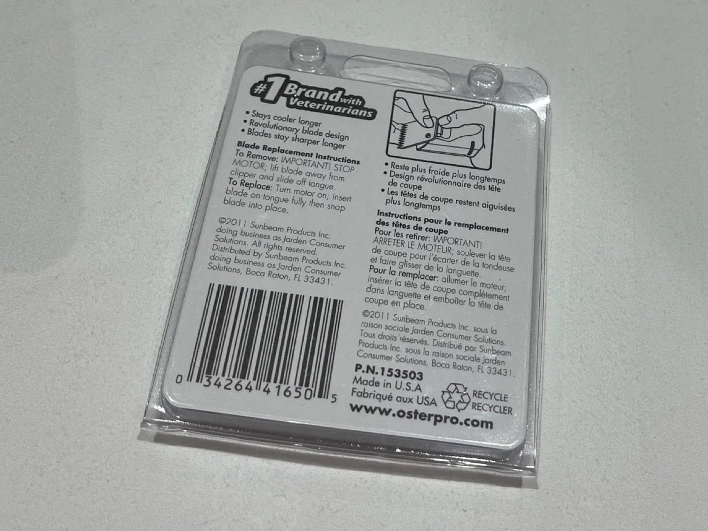 NEW Oster Cryogen-X Blade Size 30 image indicator(2)