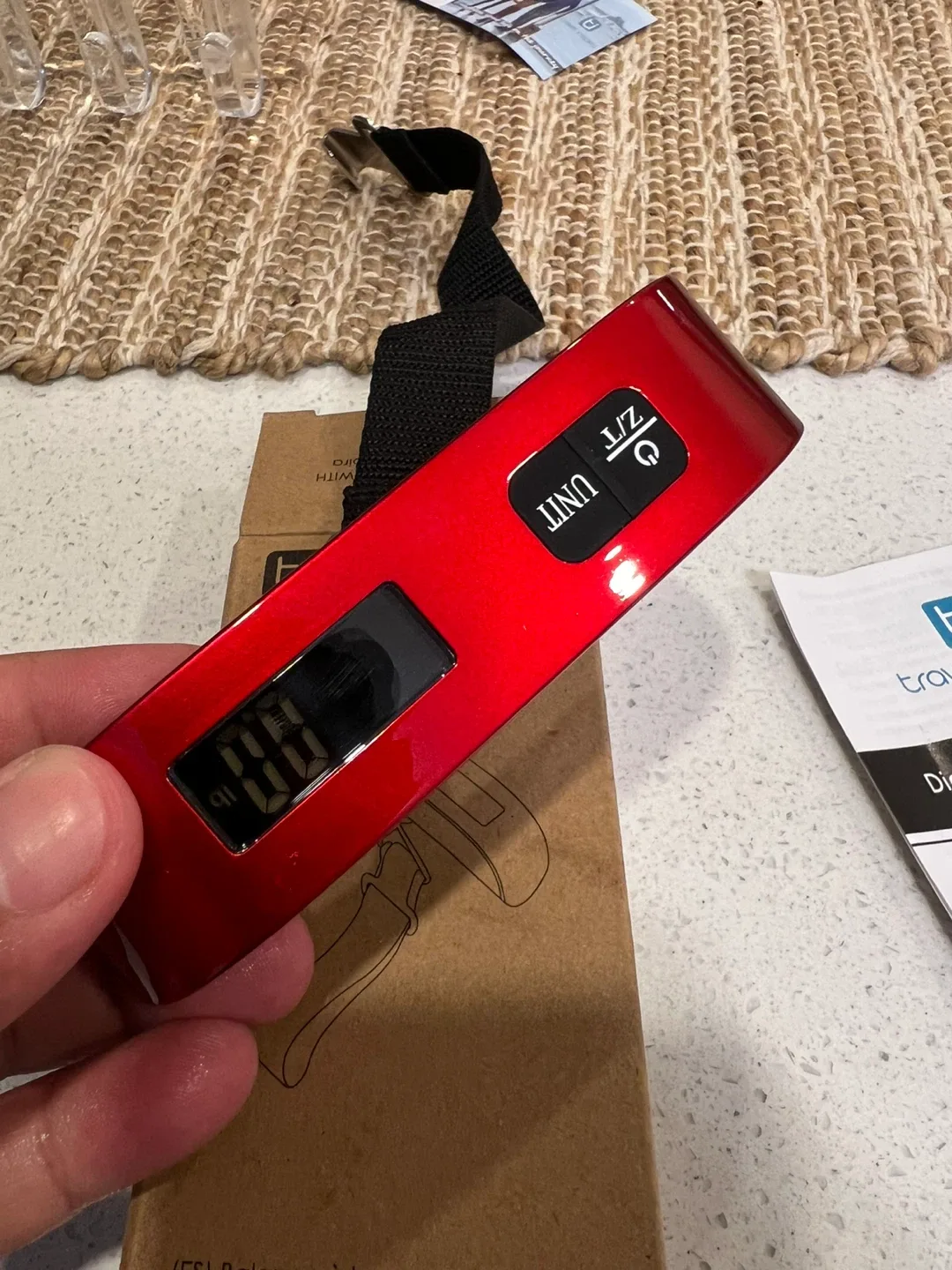 Travel Inspira Digital Luggage Scale - New! thumbnail
