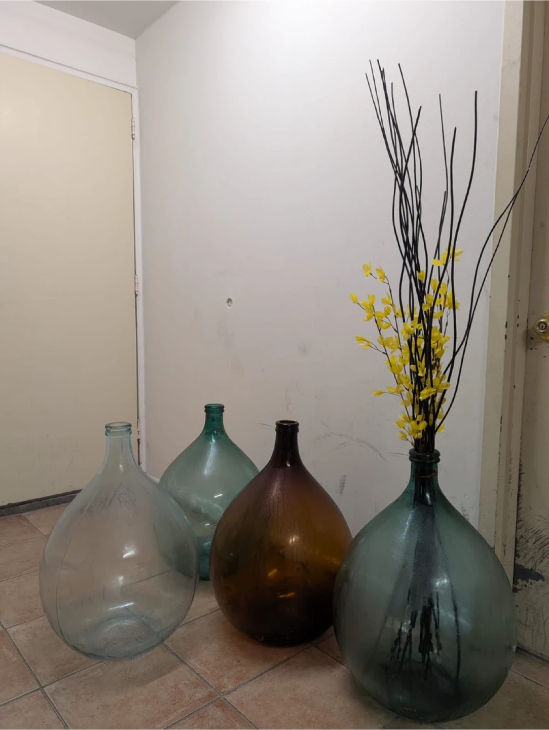 Decorative 4 Demijohn glass jar - photo 3