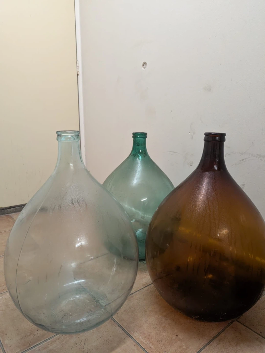 Decorative 4 Demijohn glass jar - photo 4