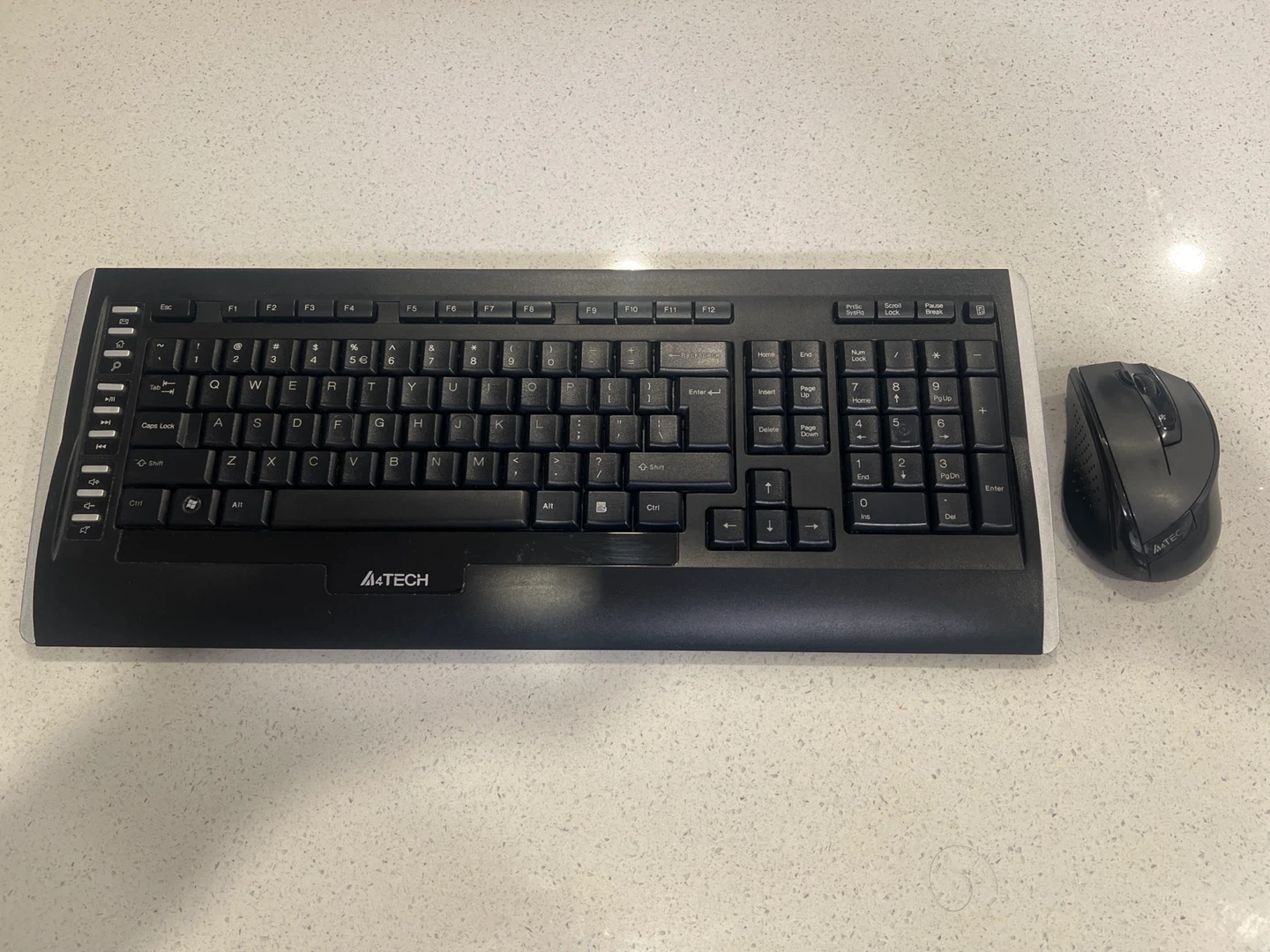 A4Tech Keyboard and Mouse Combo - Black