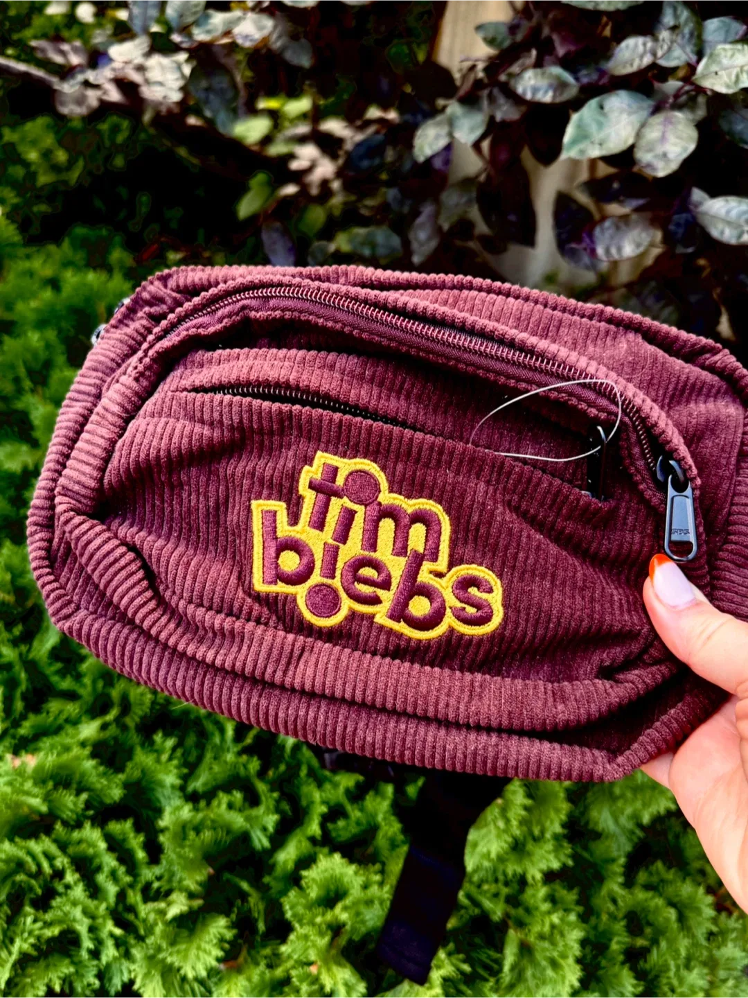 Tim Hortons x Justin Bieber 'Tim Biebs' Corduroy Fanny Pack image indicator(3)