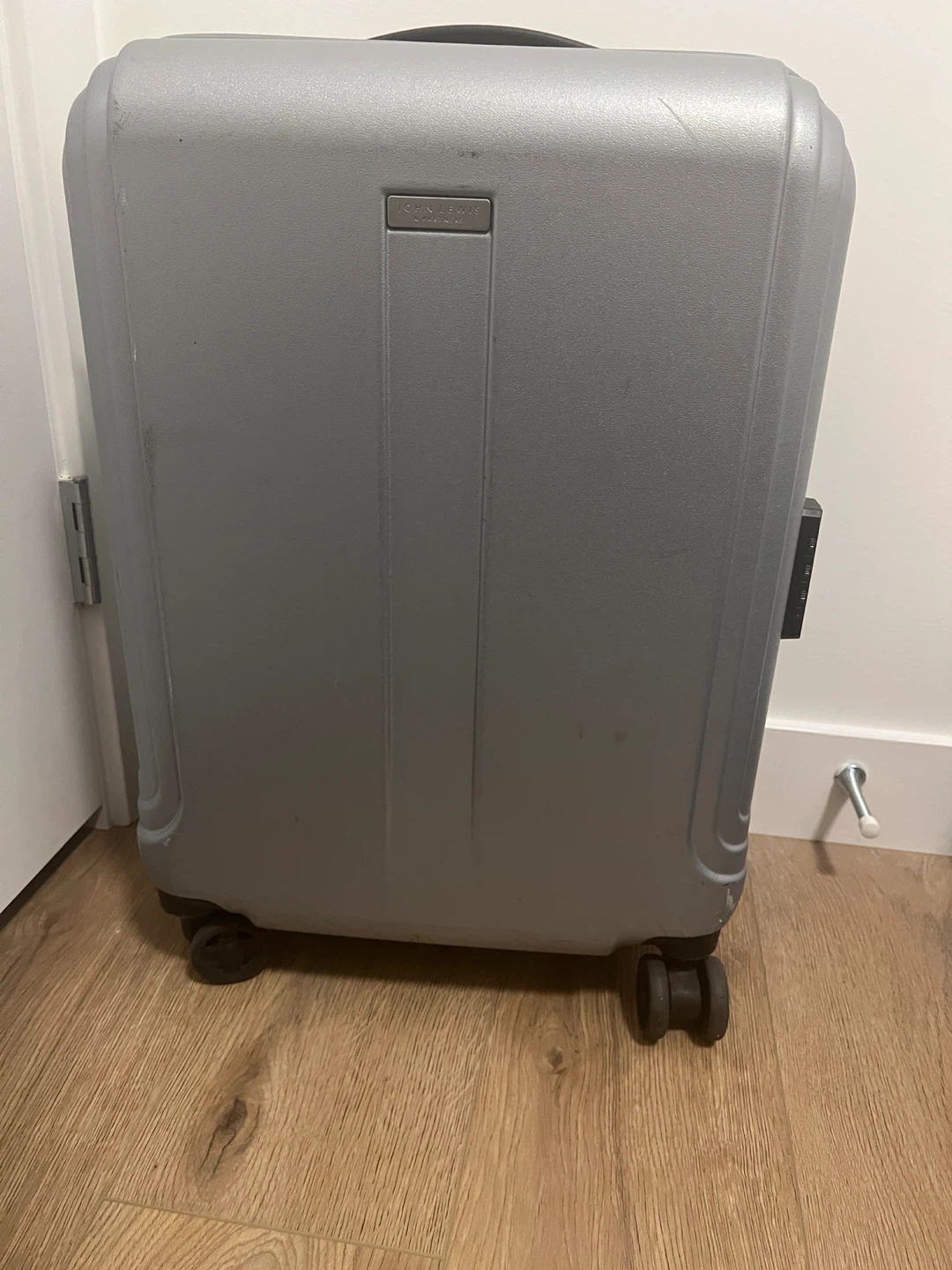 John Lewis Silver Suitcase