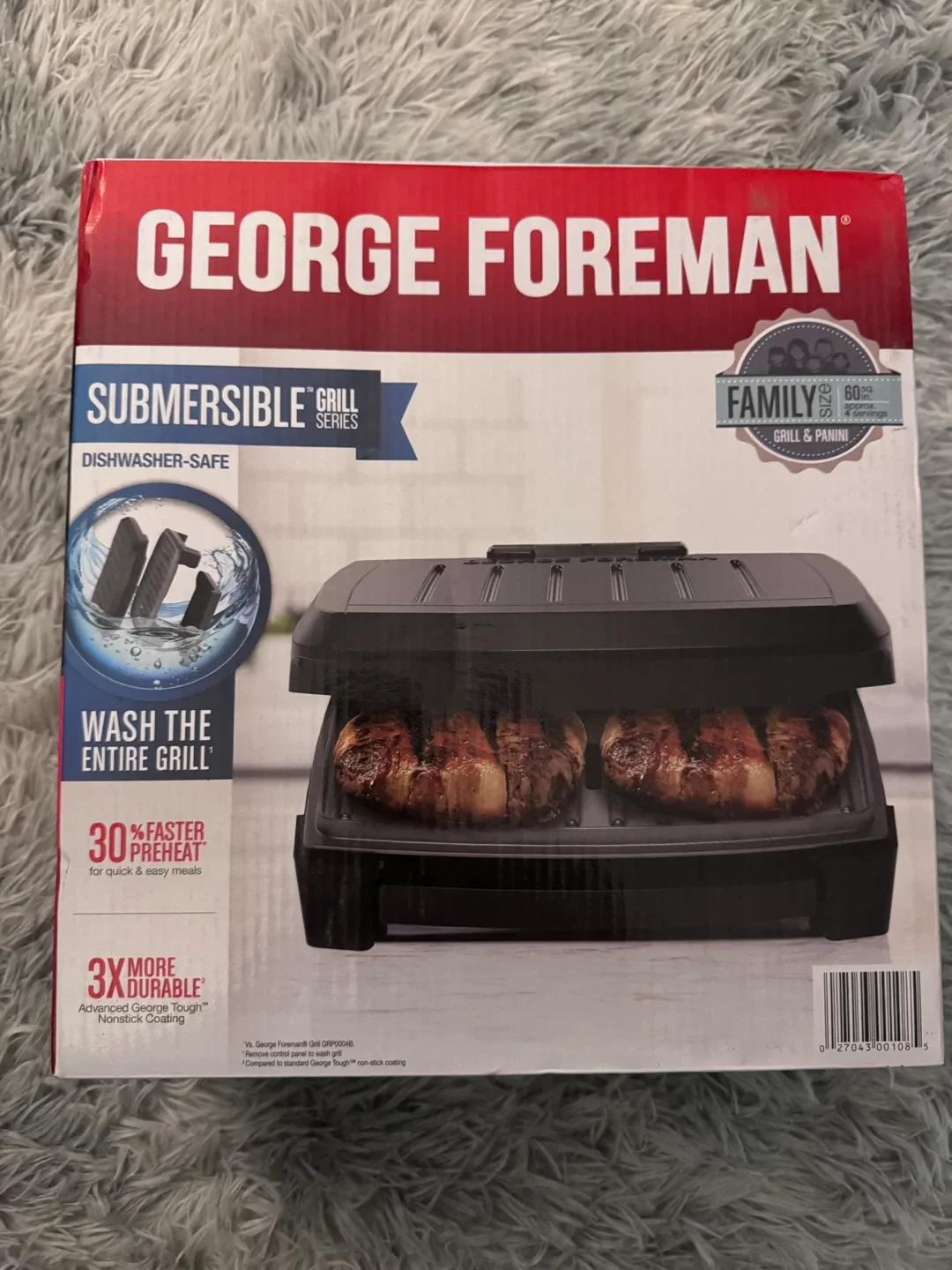 George Foreman Submersible Grill - Like New! thumbnail