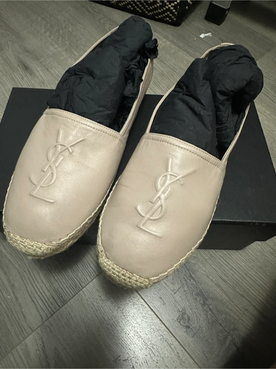 Saint Laurent Espadrilles, Size 38.5