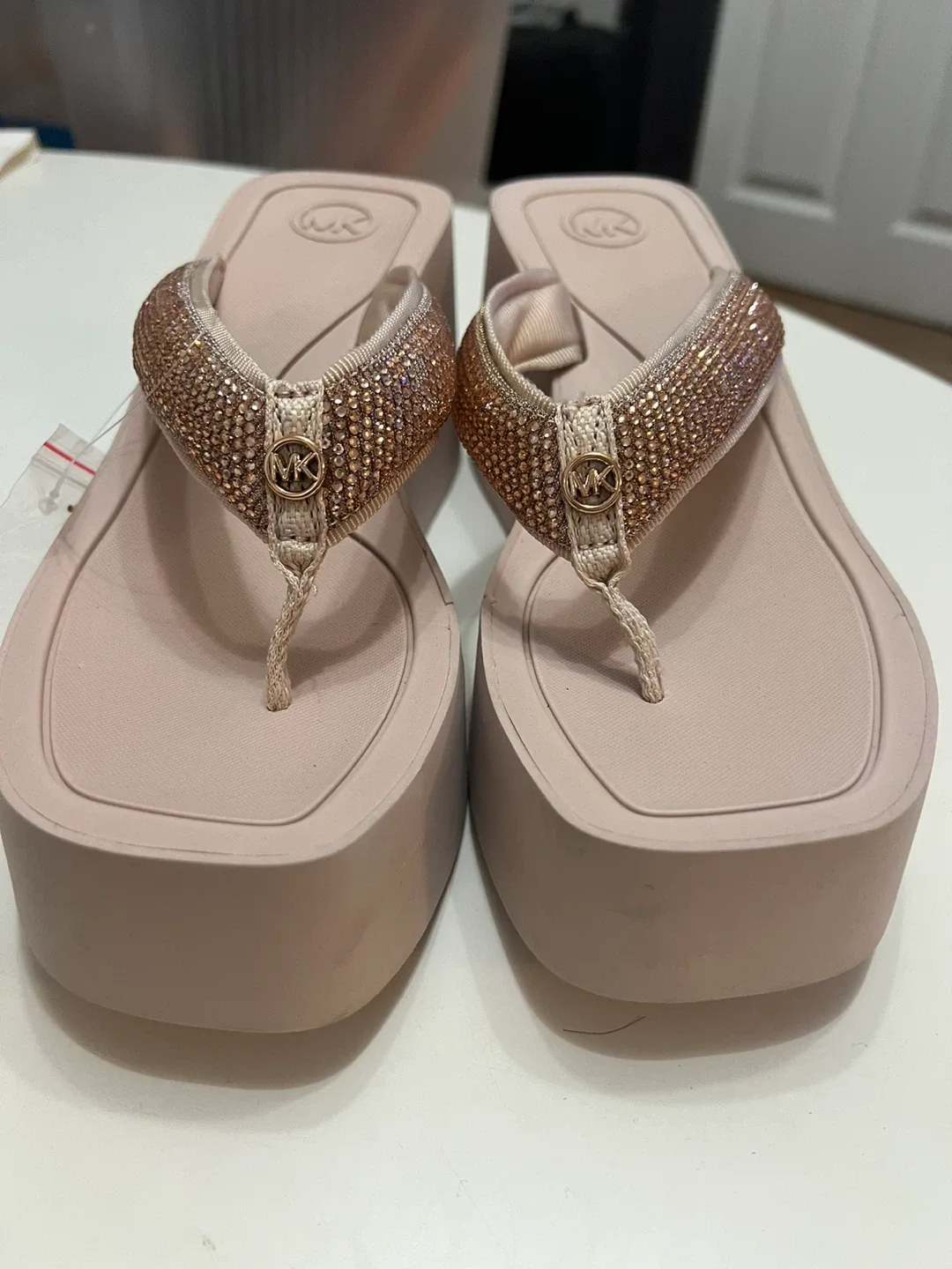 Michael Kors Women's Platform Flip Flops