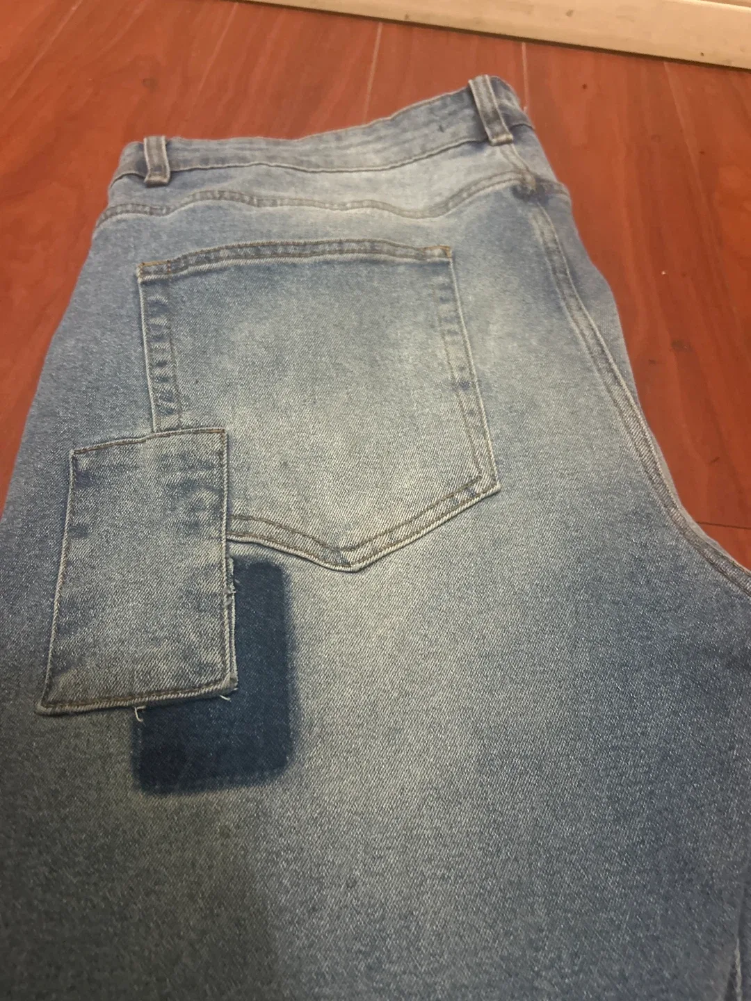 Balenciaga Paris Distressed Denim Jeans image indicator(6)