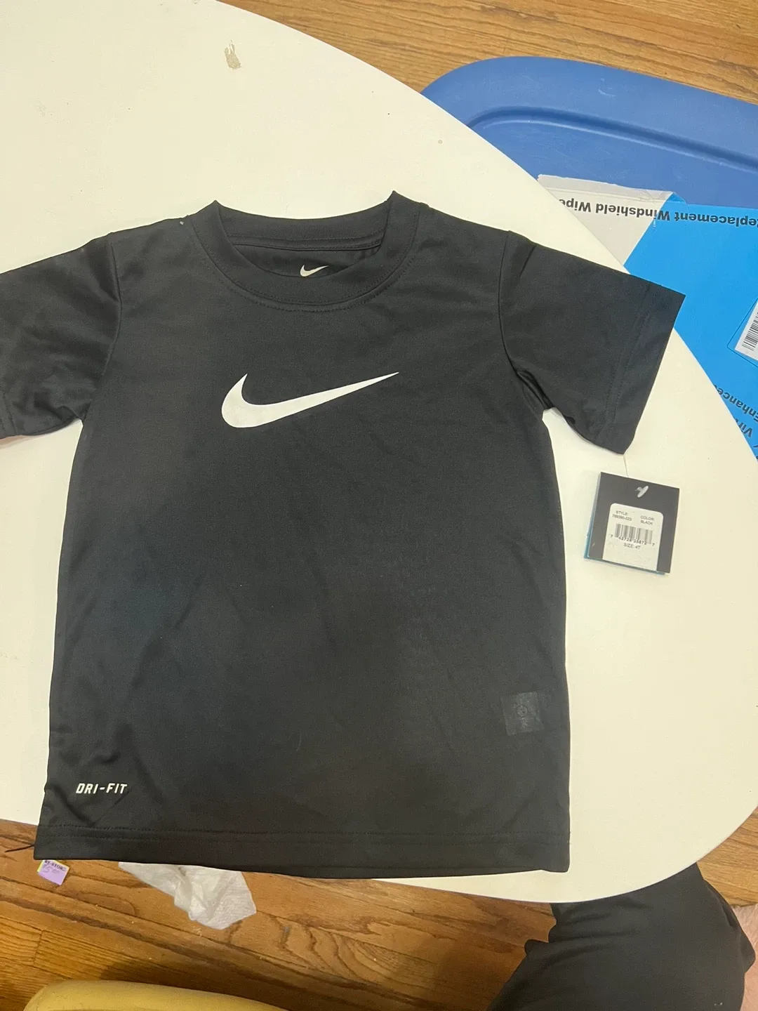 Nike Dri-FIT Black T-Shirt - Size 4T thumbnail