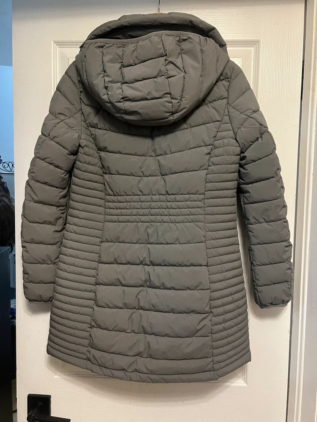 DKNY Grey Puffer Coat - photo 3