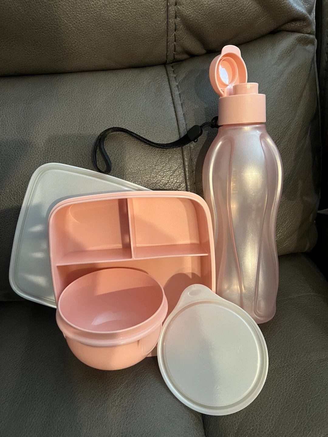 Tupperware Lunch Set - Pink