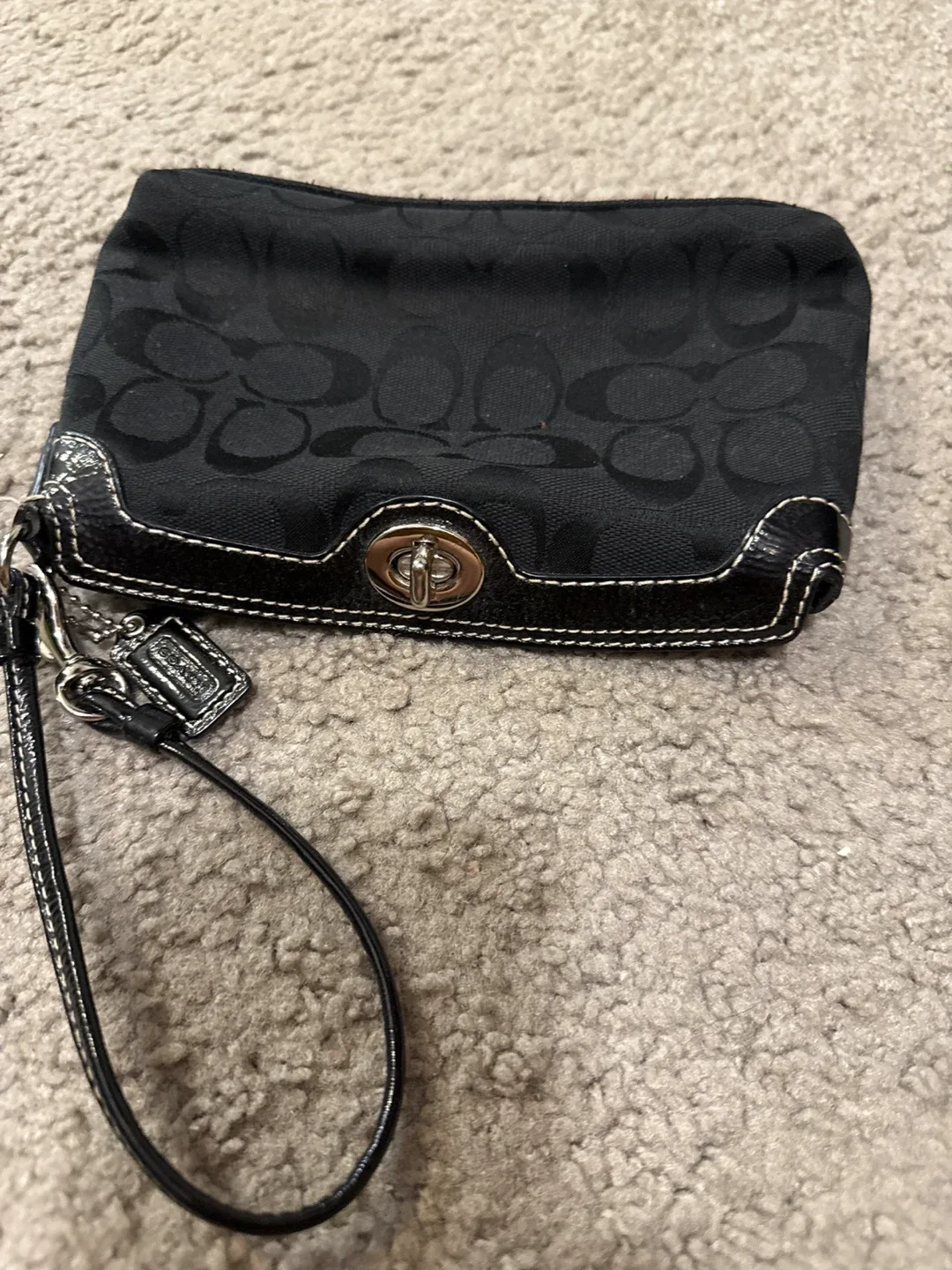 Coach Black Wristlet thumbnail