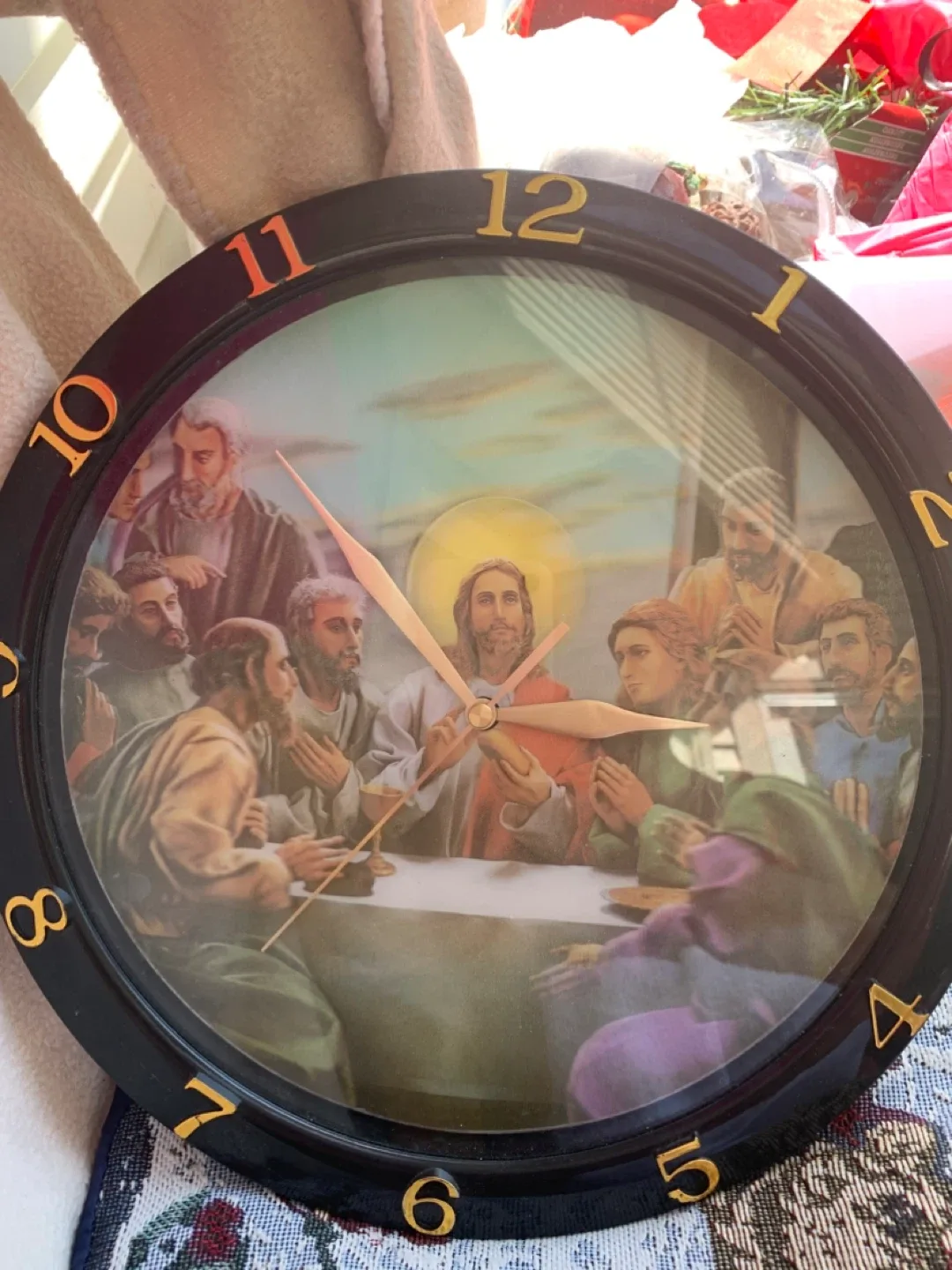 The Last Supper Wall Clock image indicator(2)