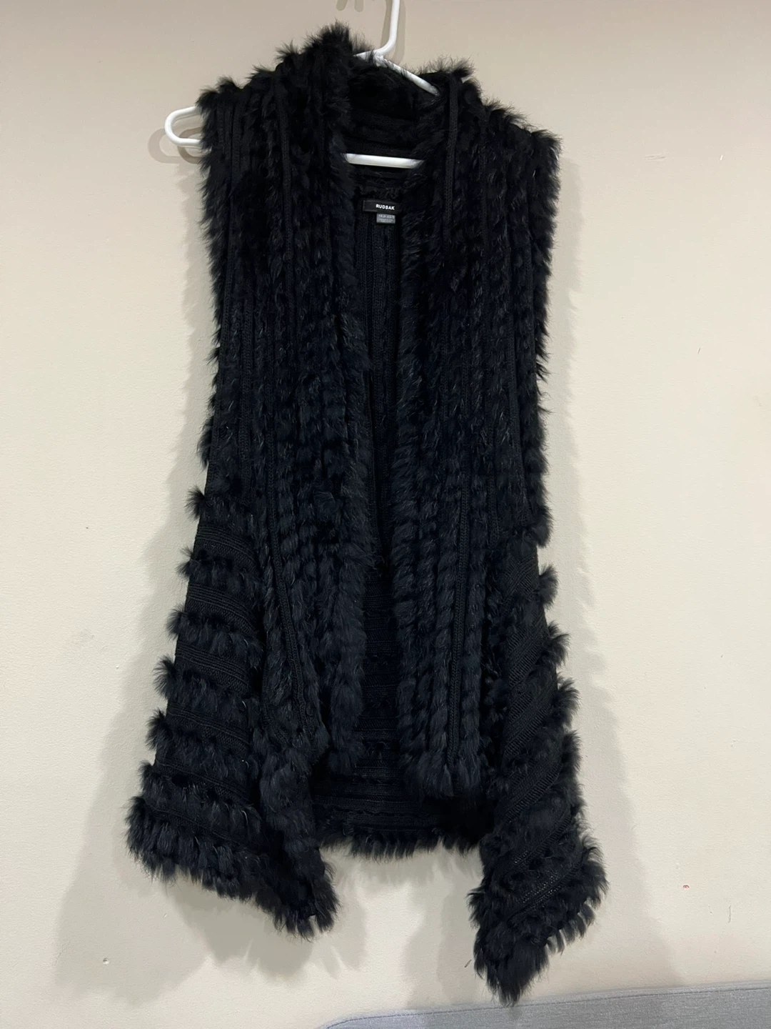 Rudsak Black Fur Vest - photo 2