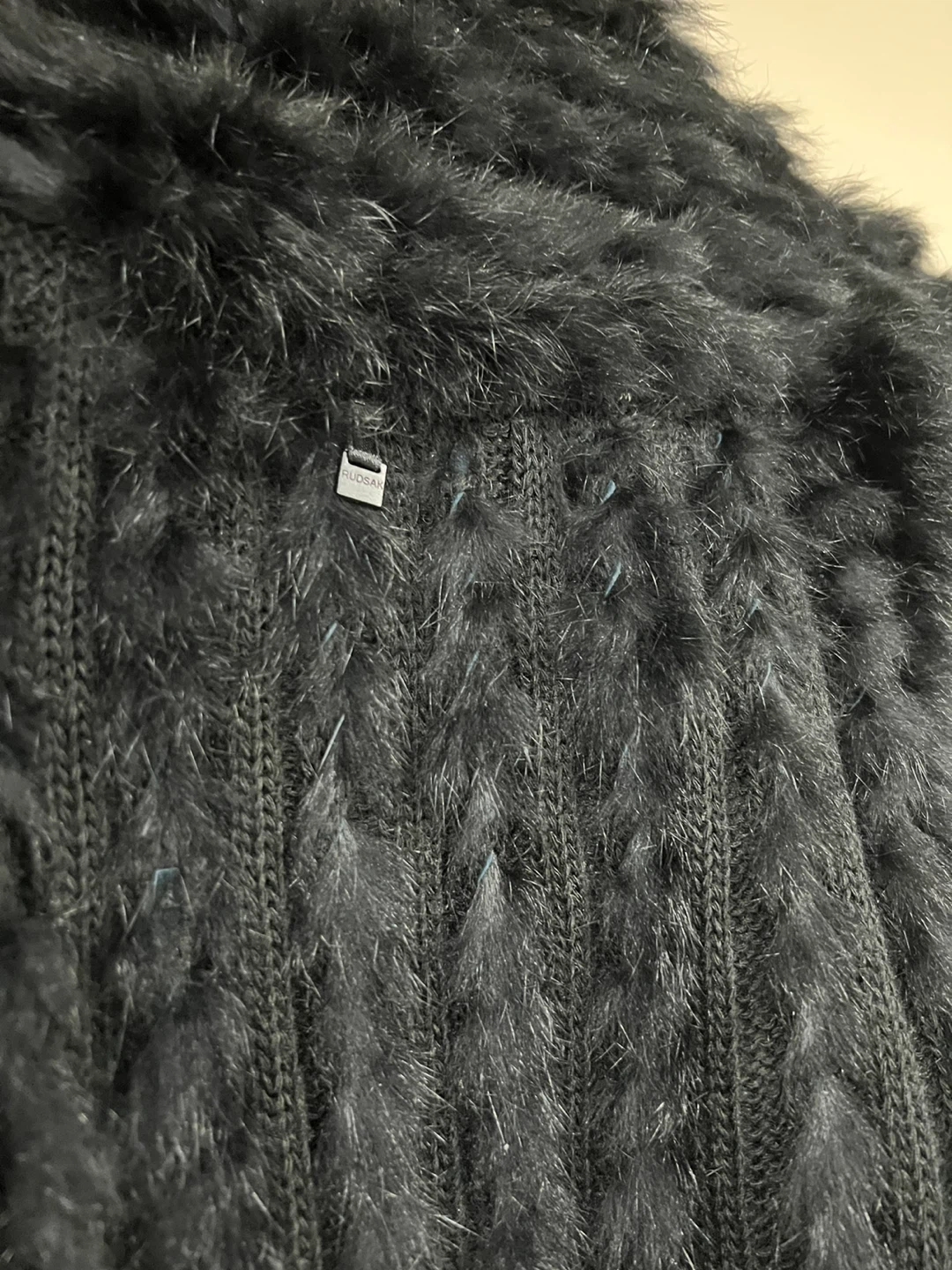 Rudsak Black Fur Vest - photo 3