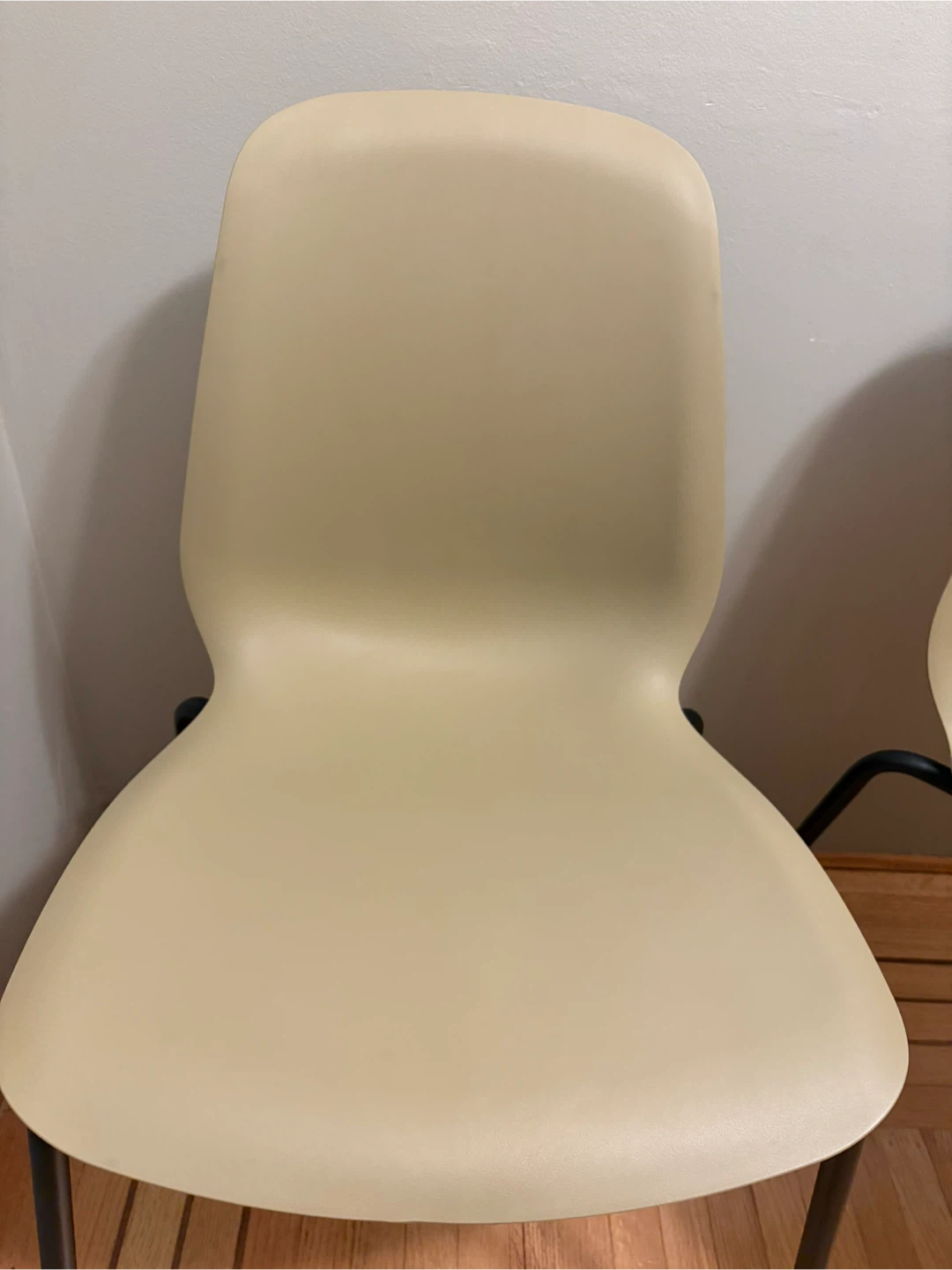 IKEA LIDAS LEIFARNE Chairs - Olive green with black legs - photo 2