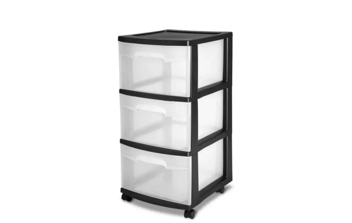 3-Drawer Rolling Storage Cart
