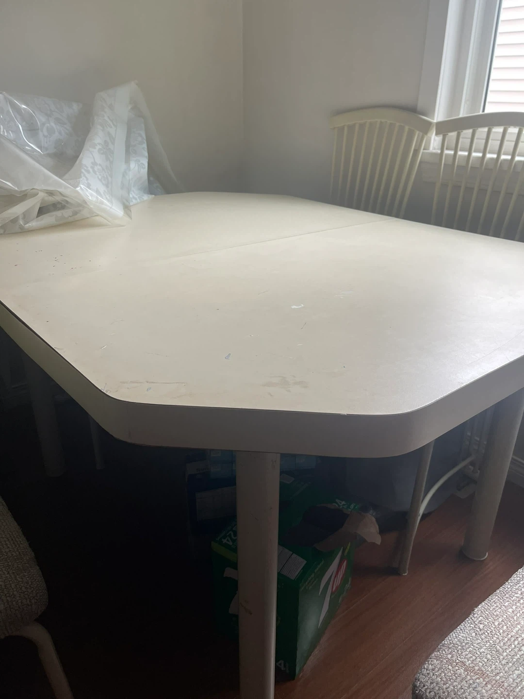 Used Furniture Set: Table and Sofa
