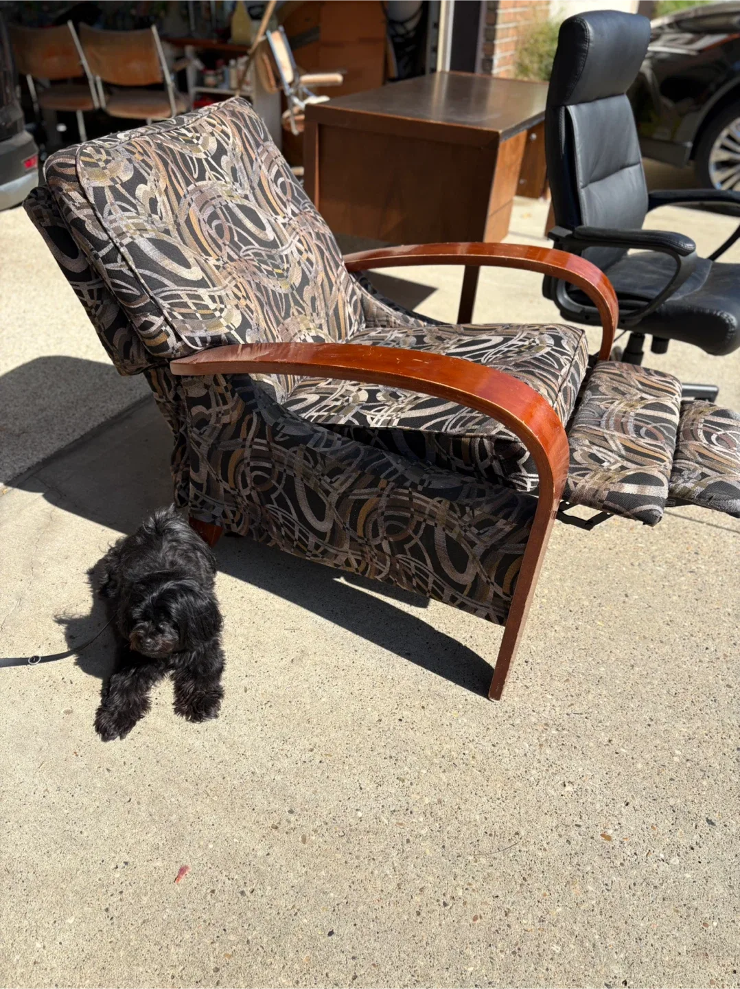 Vintage Recliner Chair by Lazy-boy image indicator(2)