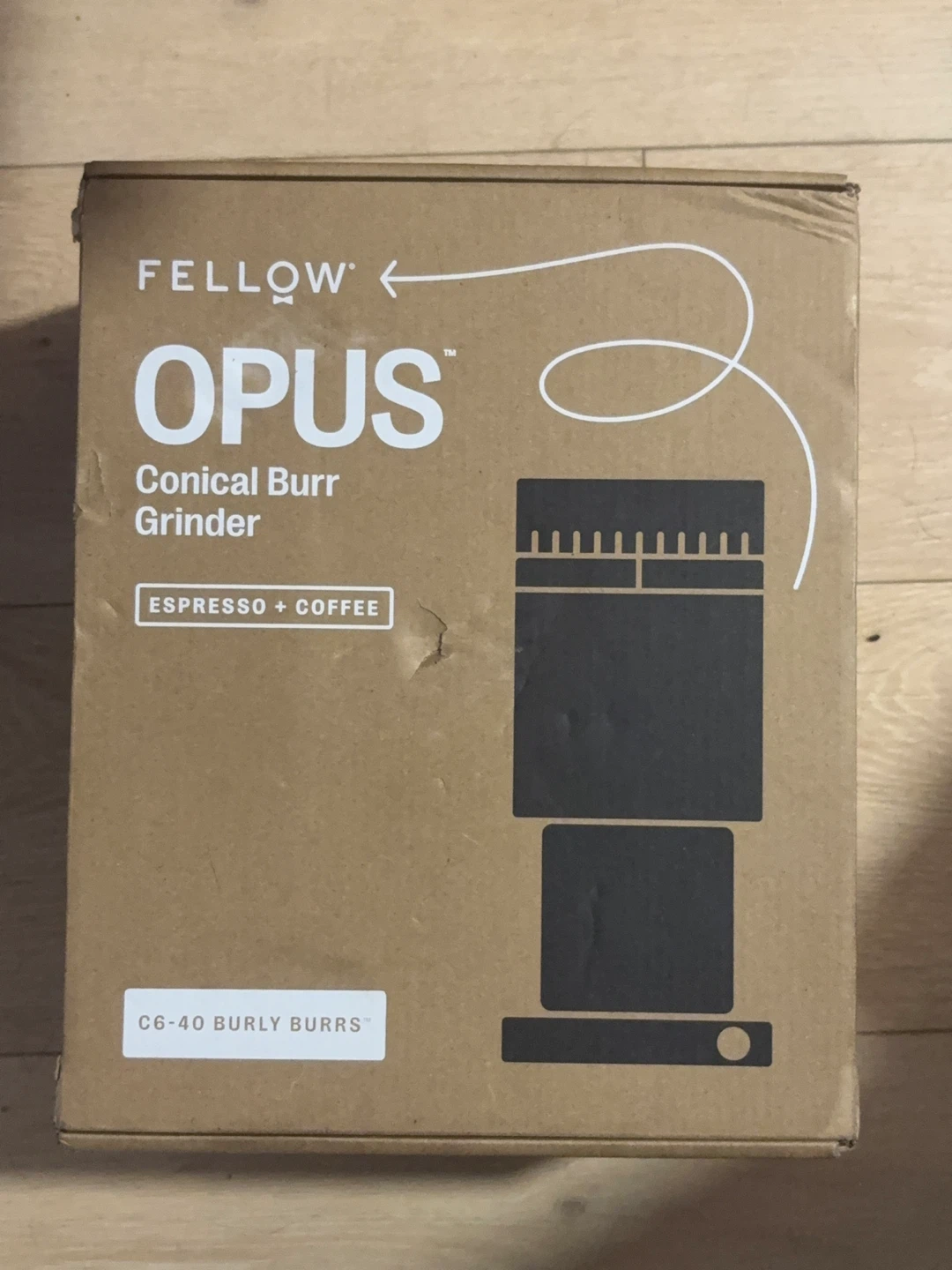 Fellow OPUS Conical Burr Grinder NEW IN BOX