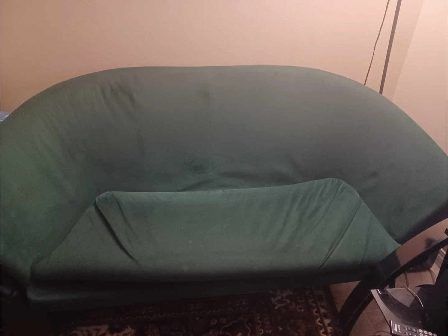 Green Loveseat Sofa