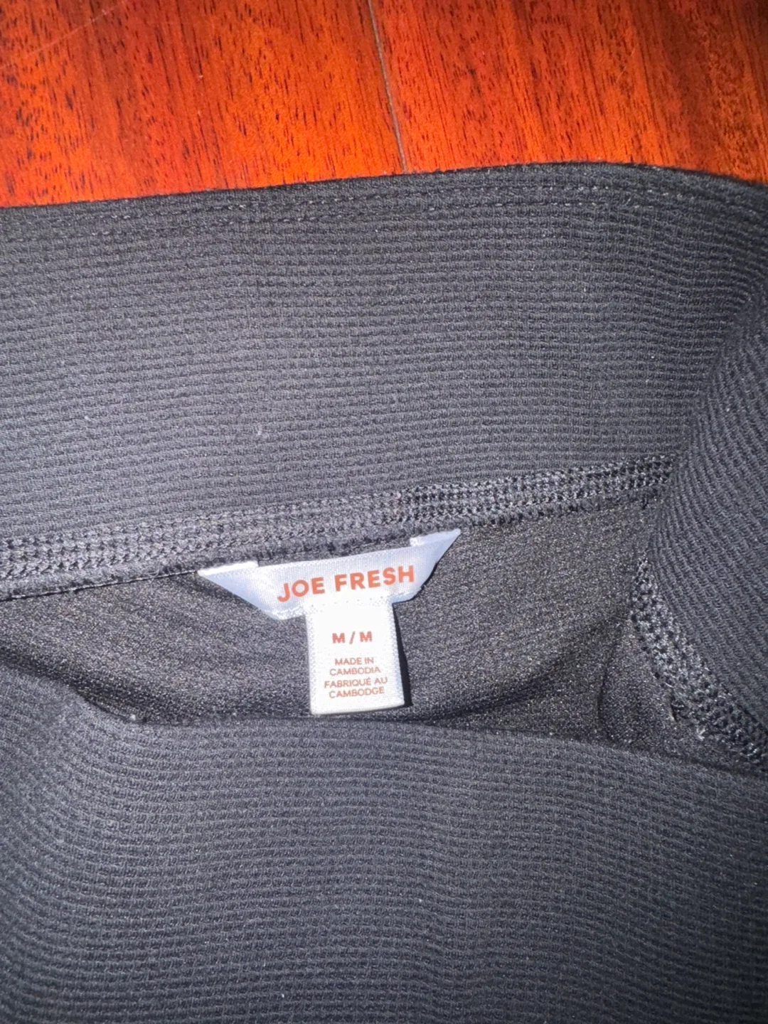 Joe Fresh Black Leggings Size M image indicator(5)
