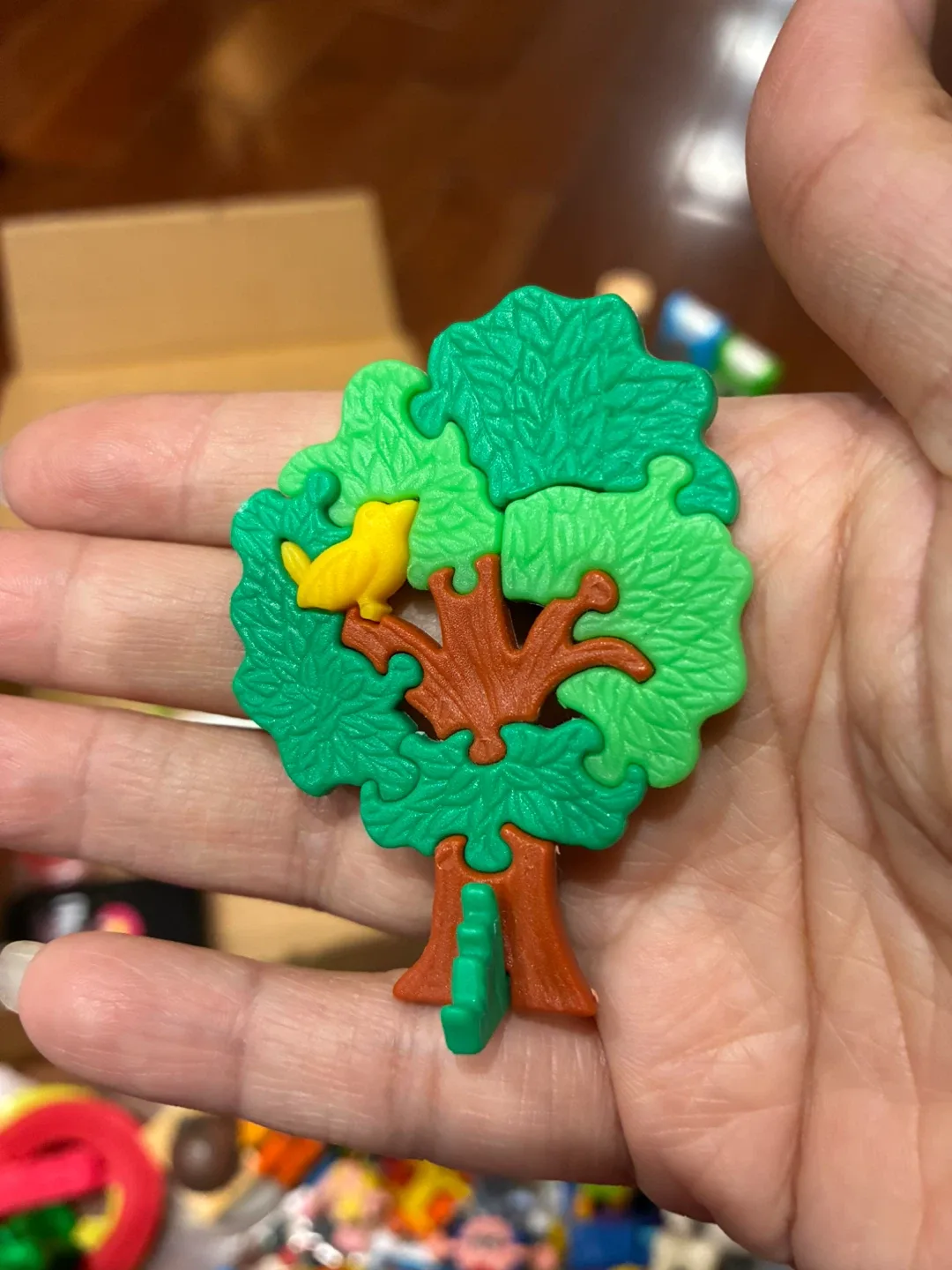 Vintage Kinder Toy: Tree Puzzle thumbnail