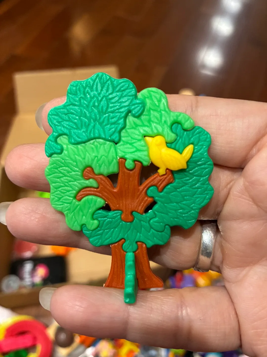 Vintage Kinder Toy: Tree Puzzle image indicator(3)