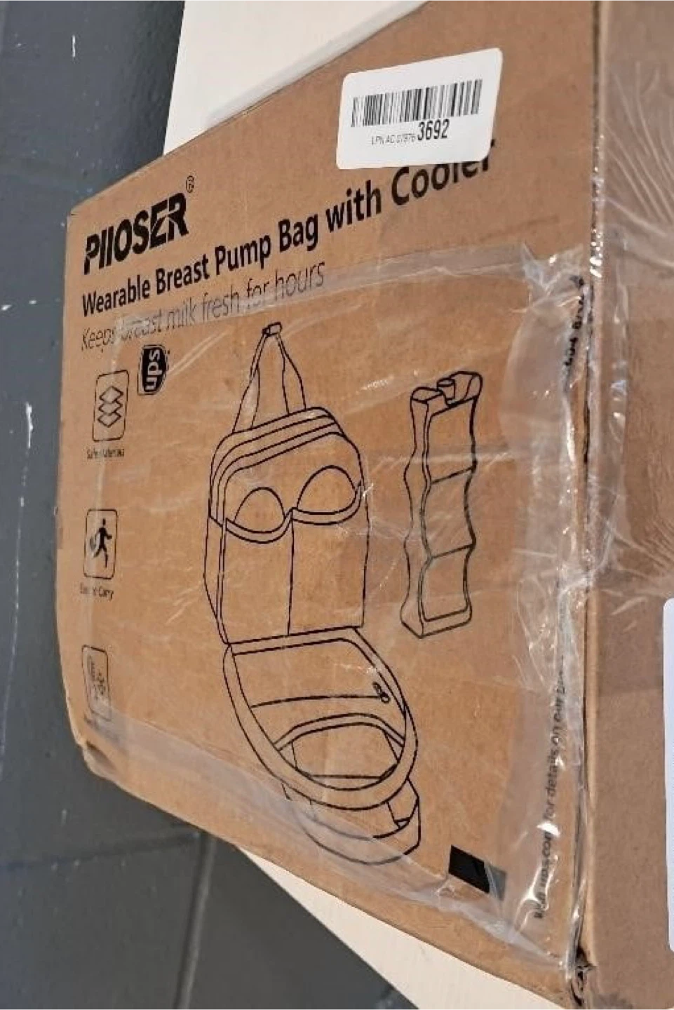 PIIOSER Breastmilk Cooler Bag with Ice Pack 🥕 - photo 2