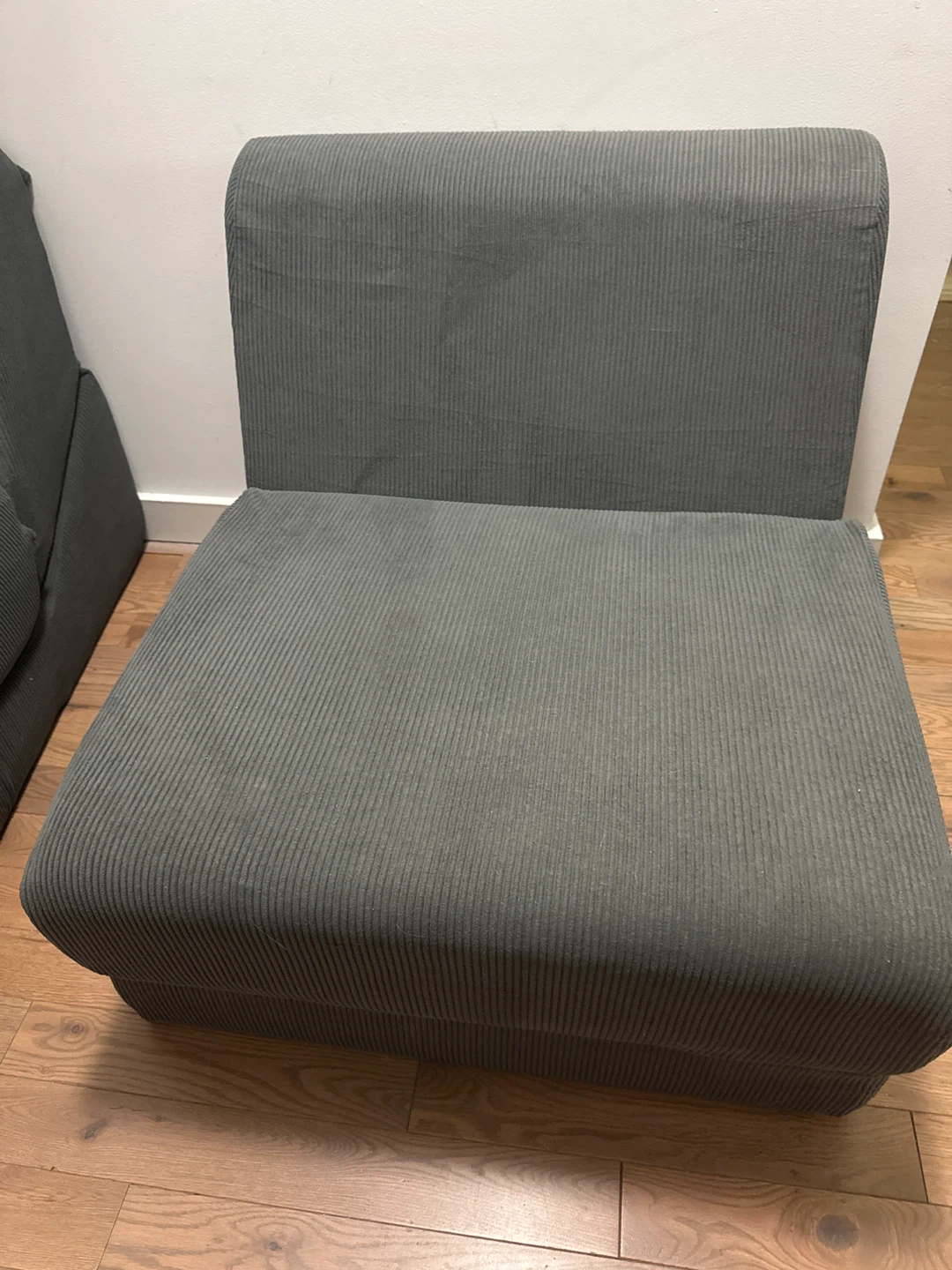 BIGSYY Fold Out Chair Bed - Deep Gray - photo 4