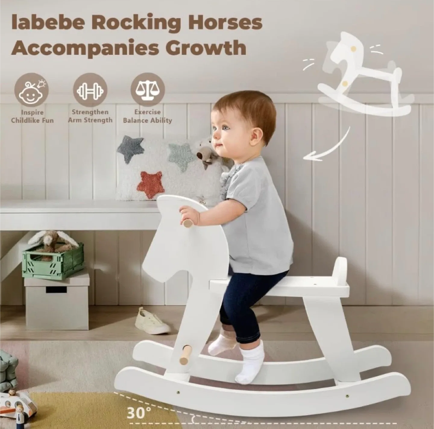 Fun Rocking Horse for Kids image indicator(7)