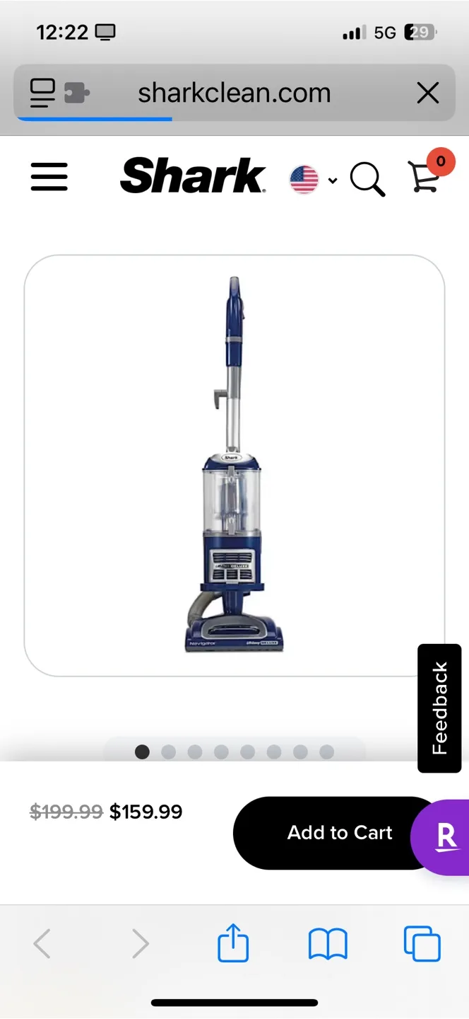 Shark Navigator Lift-Away Deluxe Vacuum image indicator(2)