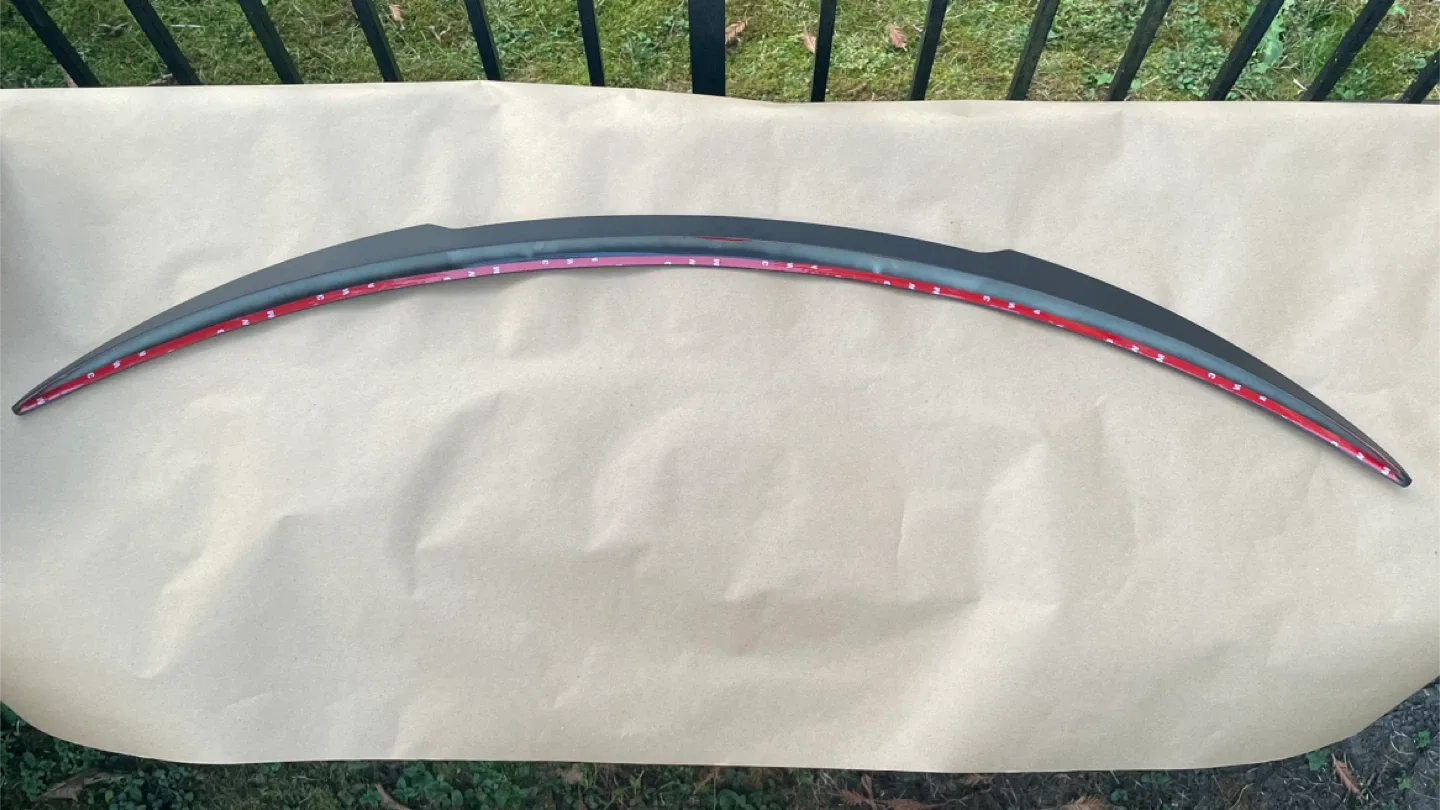 Tesla Model Y V-Type ABS Spoiler - Matte image indicator(6)