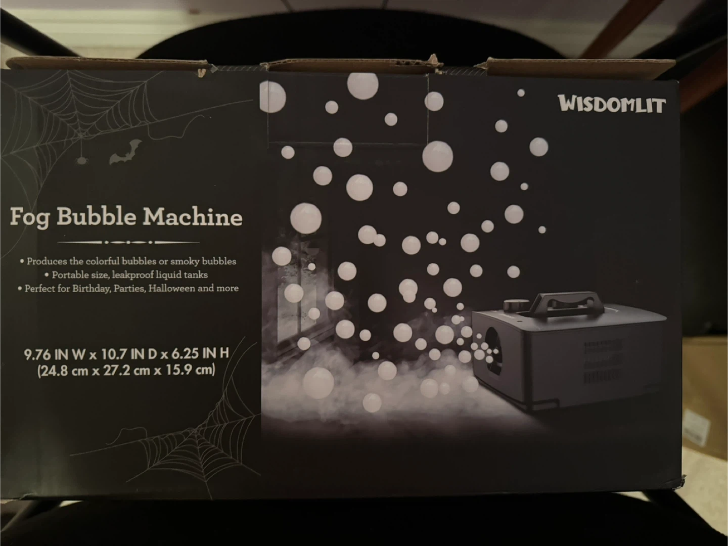 Wisdomlit Fog Bubble Machine - photo 2