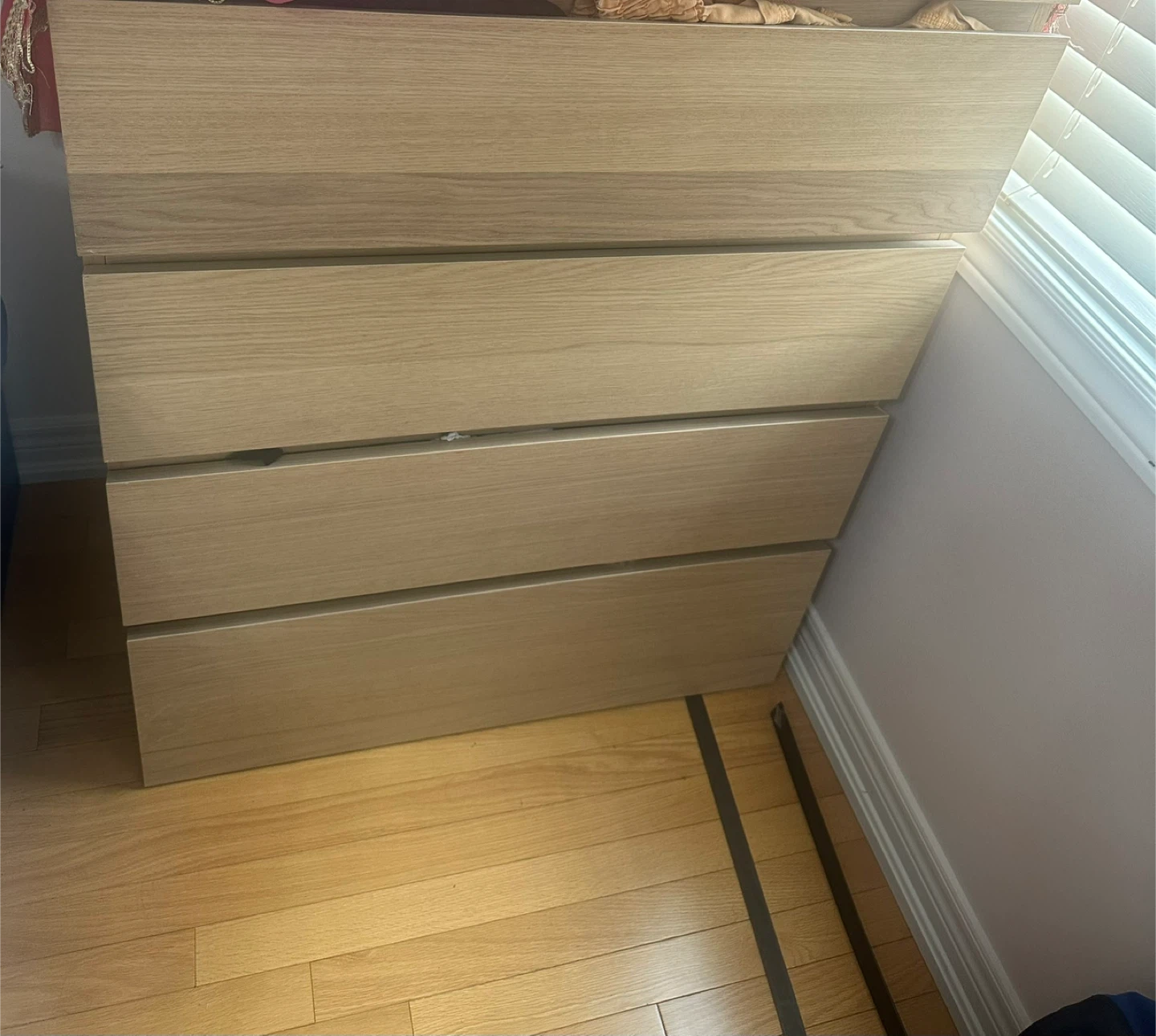 IKEA  Wooden 4-Drawer Dresser