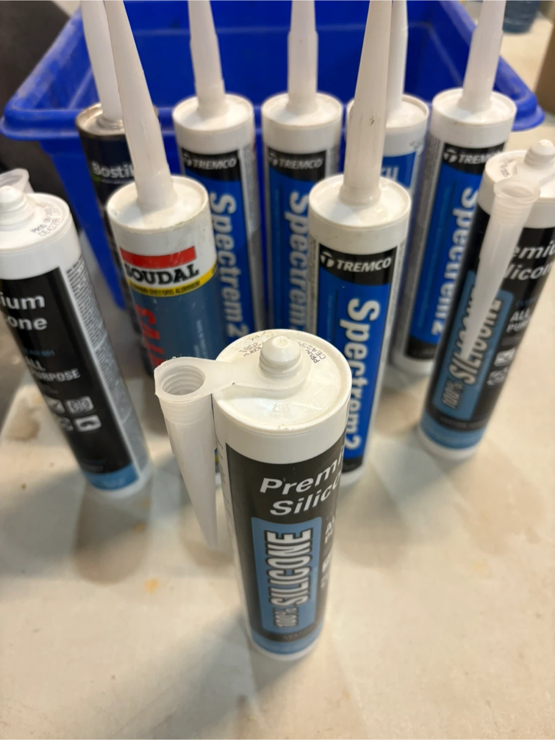 Various Sealant Tubes: Bostik, Soudal, Tremco - photo 3