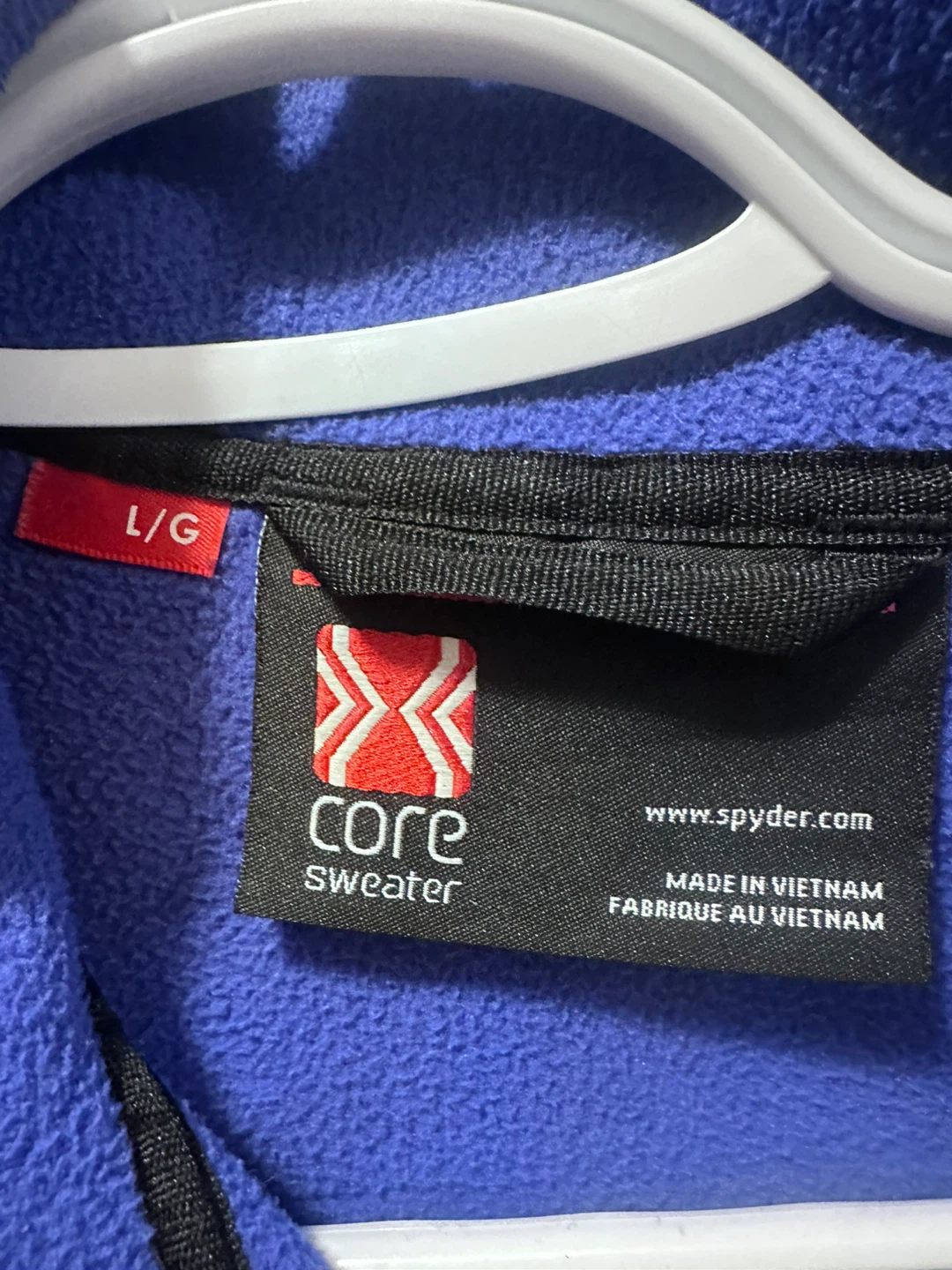 Spyder Core Sweater - Blue, L/G - photo 2