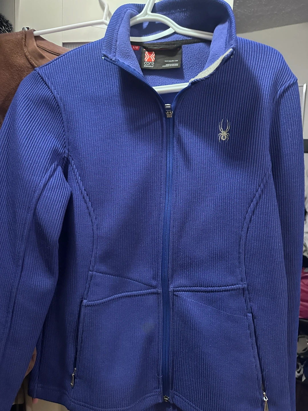 Spyder Core Sweater - Blue, L/G