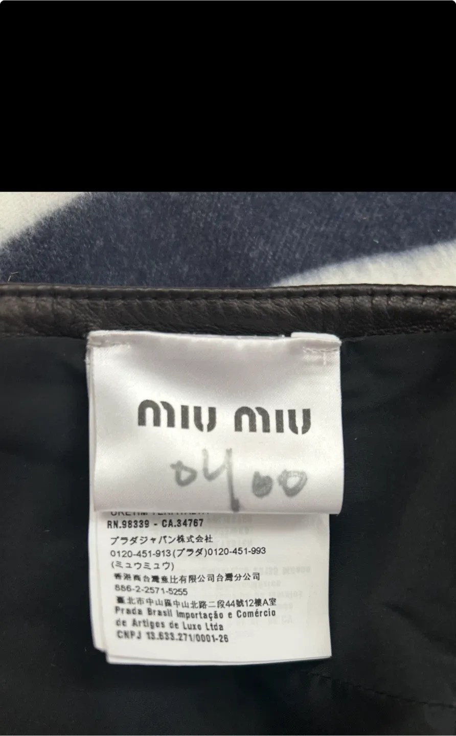 Miu Miu Black Leather Harness Bra Top - Size 38 image indicator(3)