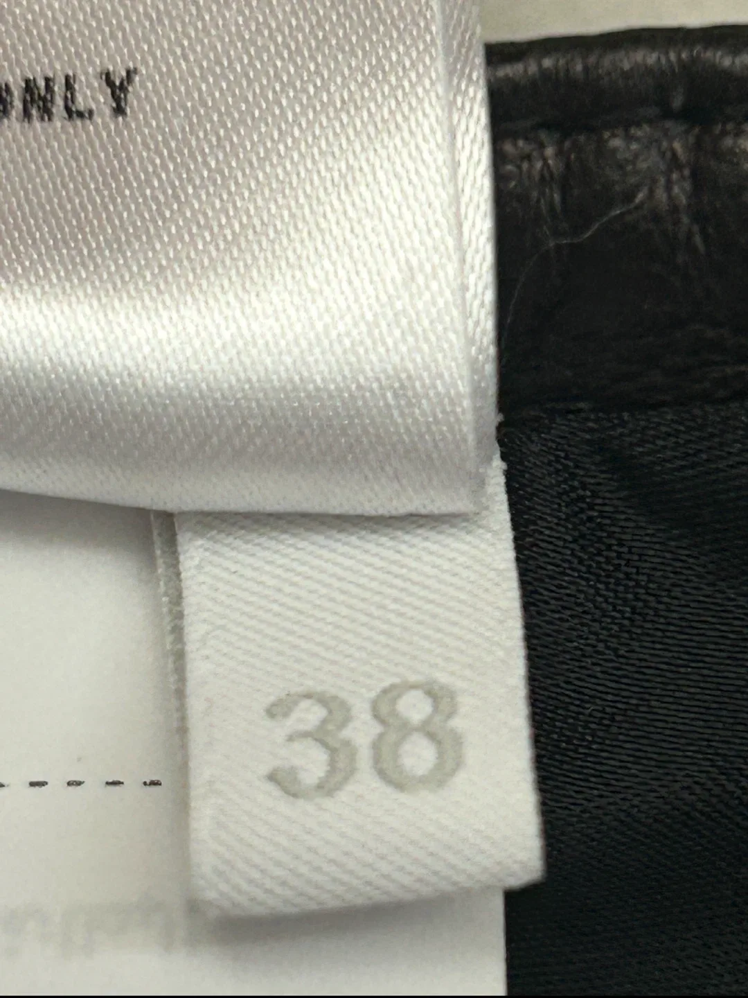 Miu Miu Black Leather Harness Bra Top - Size 38 image indicator(2)