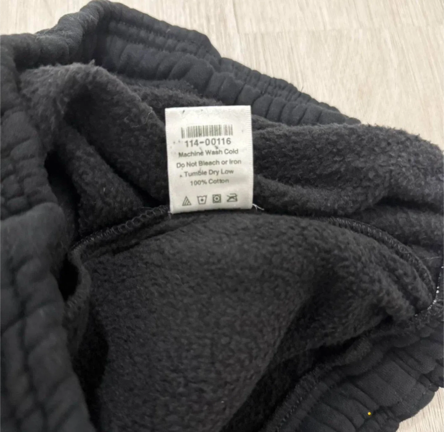 Sp5der “I Heart Sp5der” Black Sweatpants – All Sizes image indicator(8)