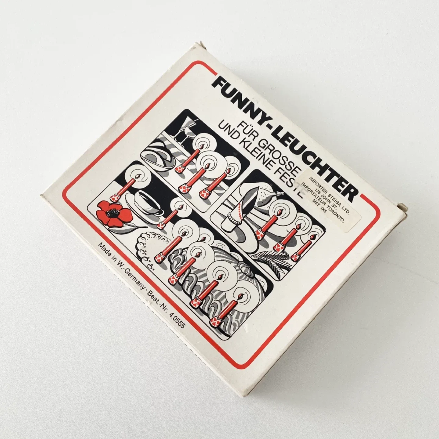 Vintage Funny Leuchter Mini Candlestick & Porcelain Candleholder image indicator(2)