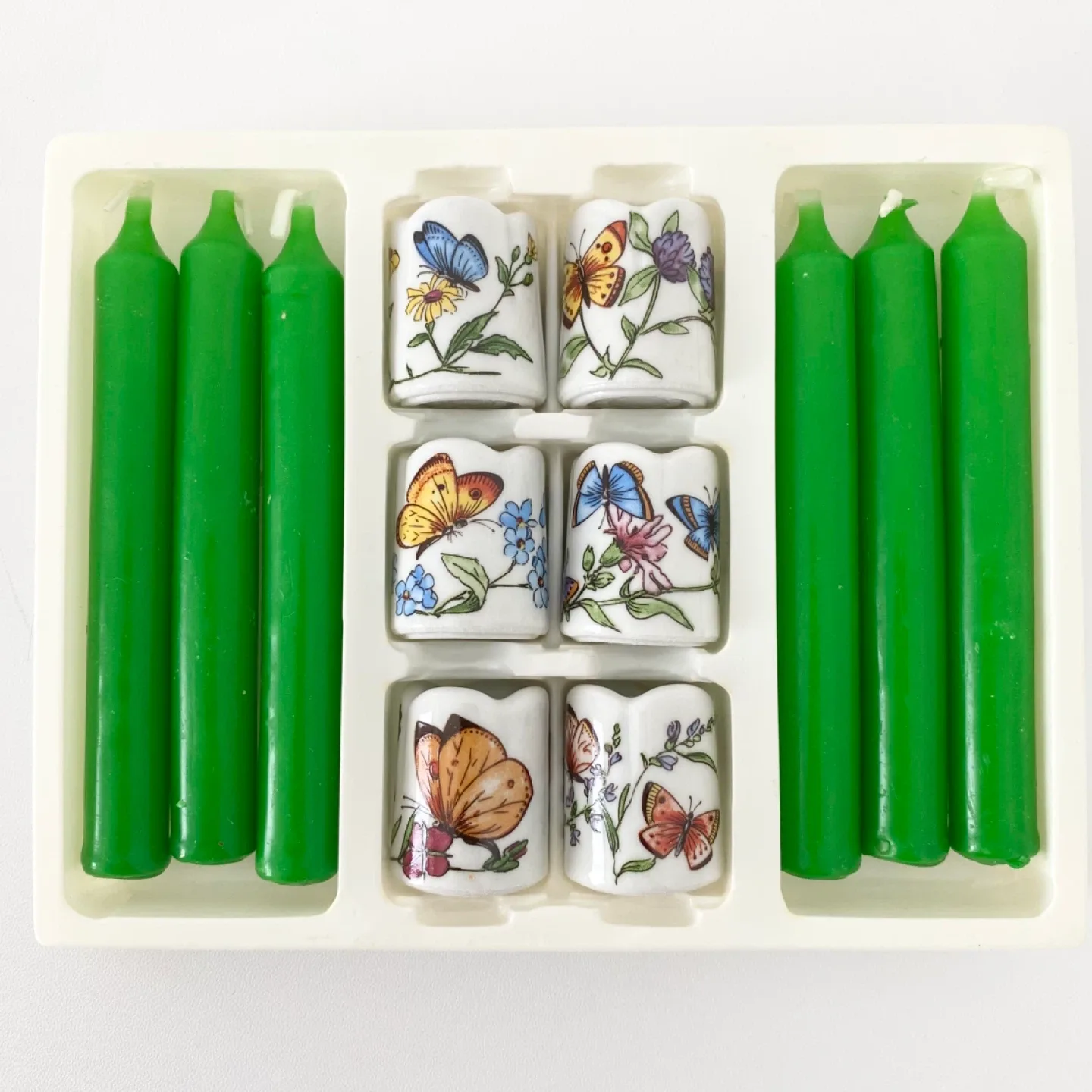 Vintage Funny Leuchter Mini Candlestick & Porcelain Candleholder image indicator(5)