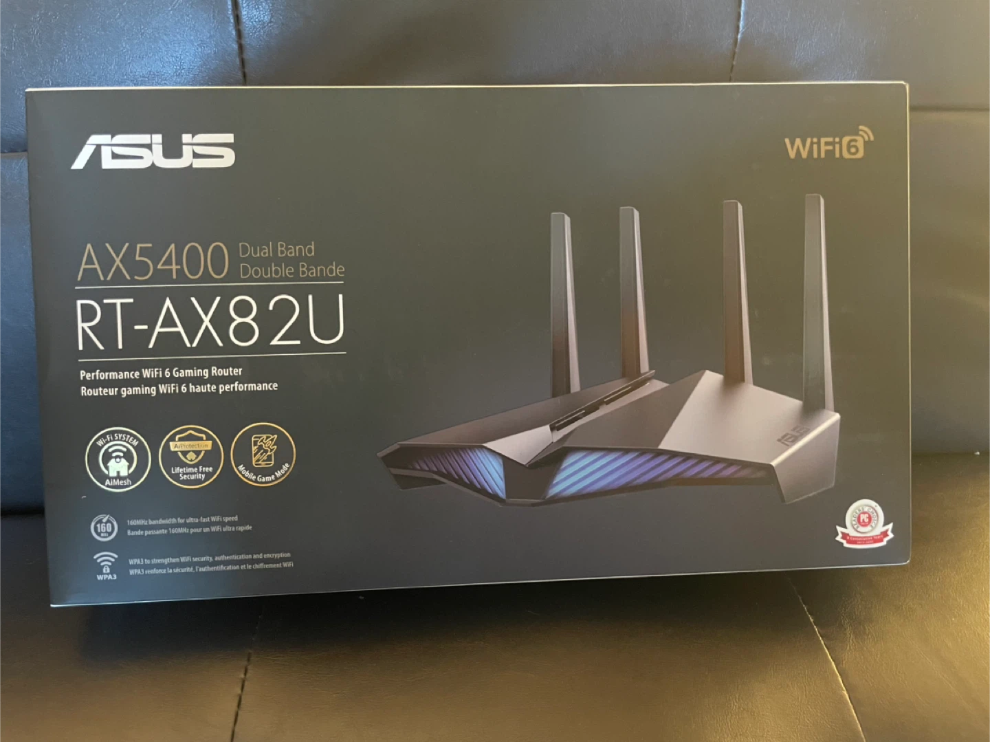 ASUS AX5400 Dual Band WiFi 6 Gaming Router