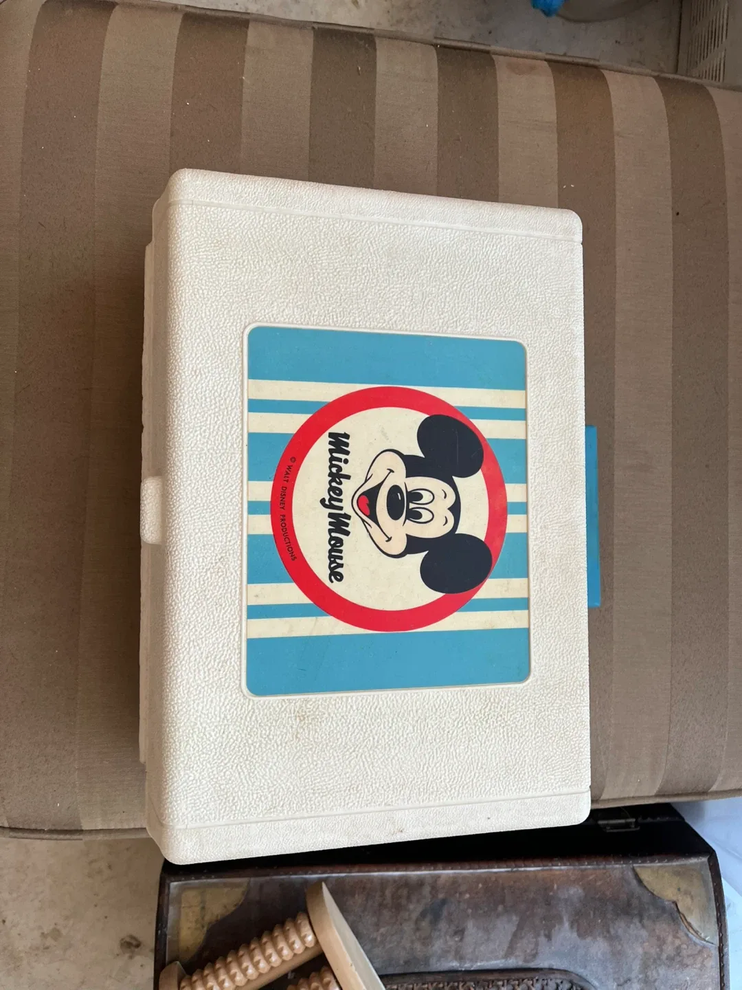 Vintage Sears Mickey Mouse Record Player thumbnail