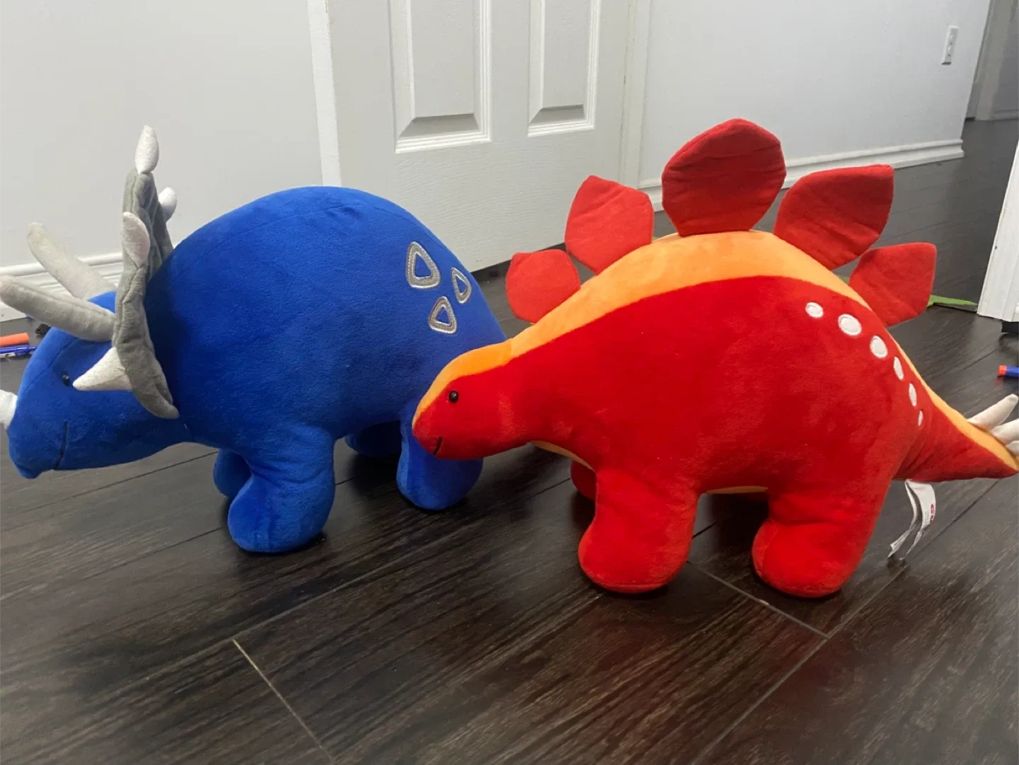 GUND Dinosaur Plush Toys - Triceratops & Stegosaurus image indicator(4)