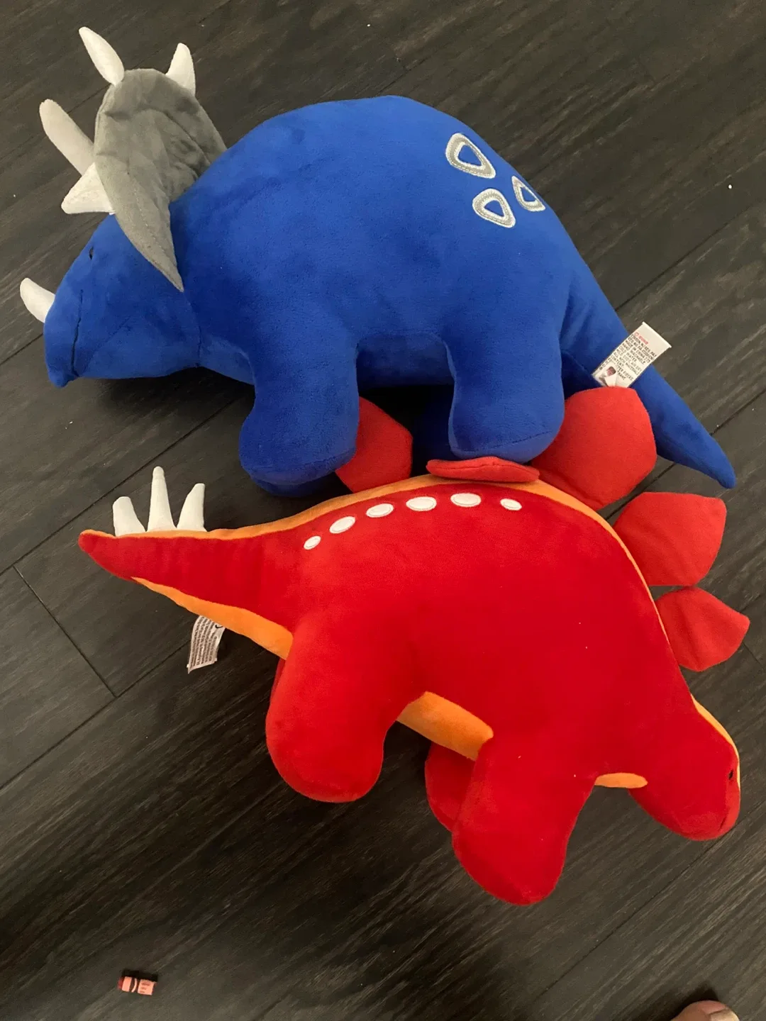 GUND Dinosaur Plush Toys - Triceratops & Stegosaurus image indicator(3)